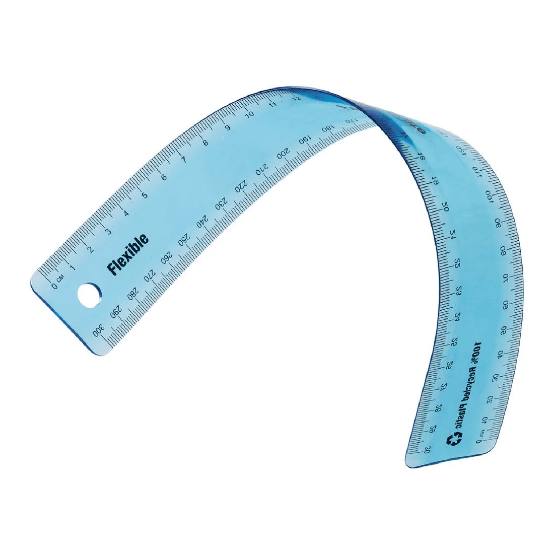 Studymate Flexible Ruler 30cm Blue - Kmart