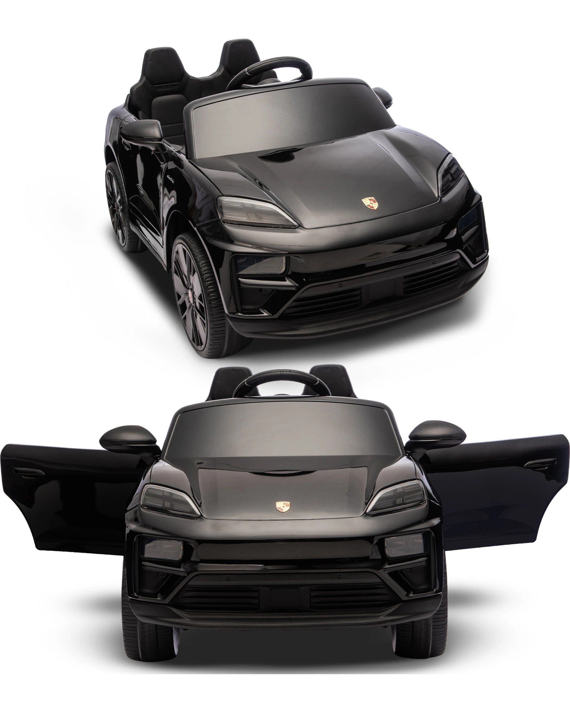 2 Kahuna Porsche Macan Turbo EV Kids Ride On Car 12V Electric Car, 2 of 7