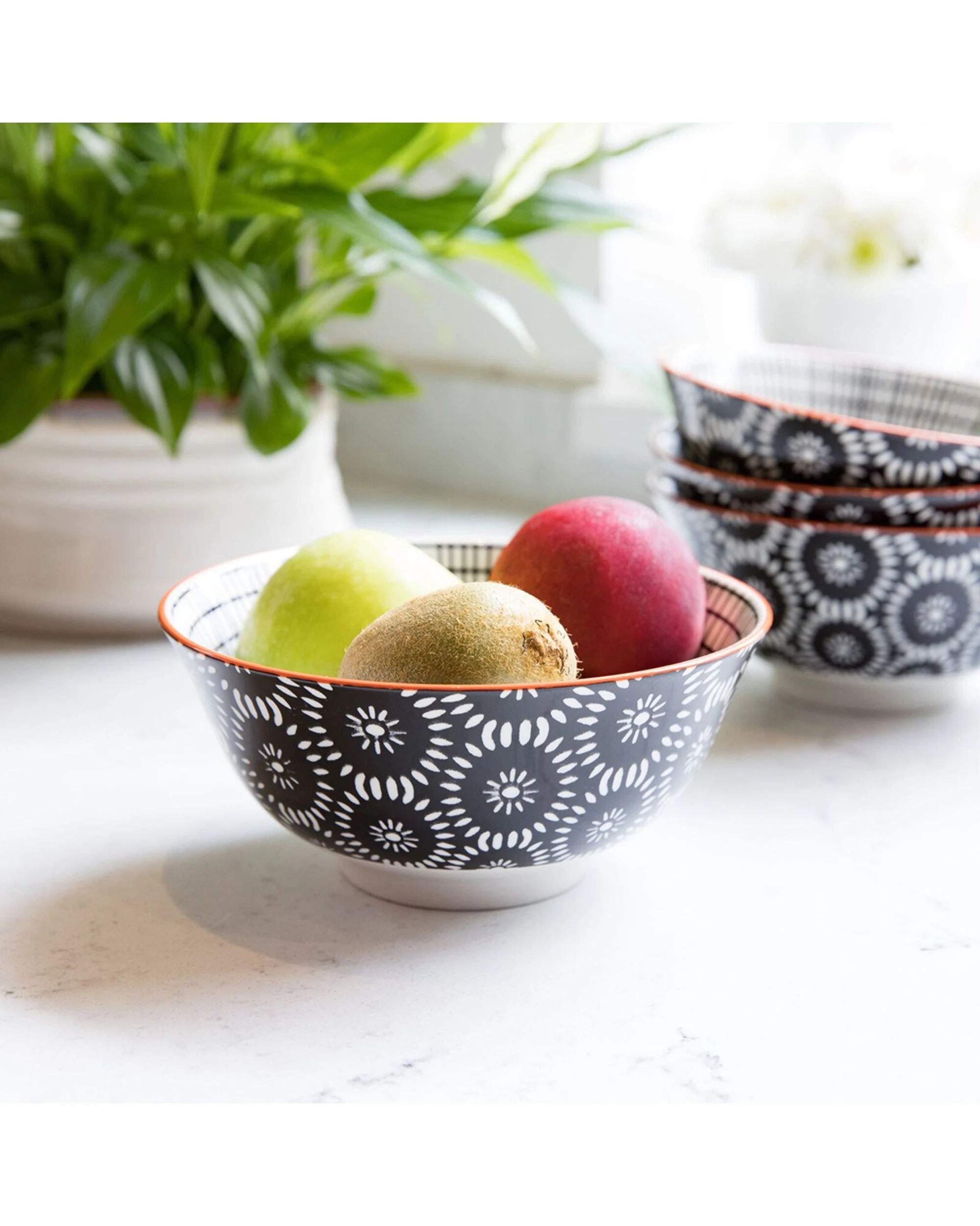7 Mikasa 4pc Does It All Kitchen Glazed Bowl 15.7cm Durable Microwave Dishwasher Safe - Multi, 7 of 8