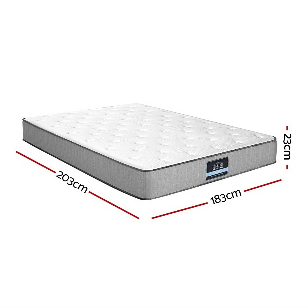 2 Giselle Bedding 23cm Mattress Extra Firm King - King Bed - Multi, 2 of 8