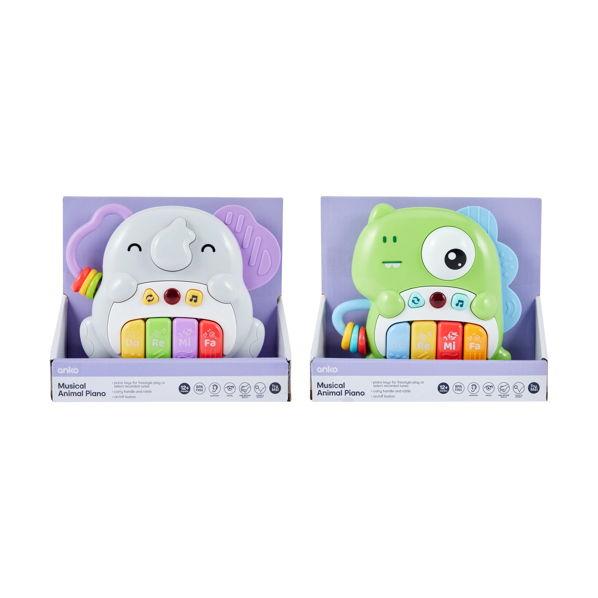 7 Musical Animal Piano - Assorted, 7 of 8