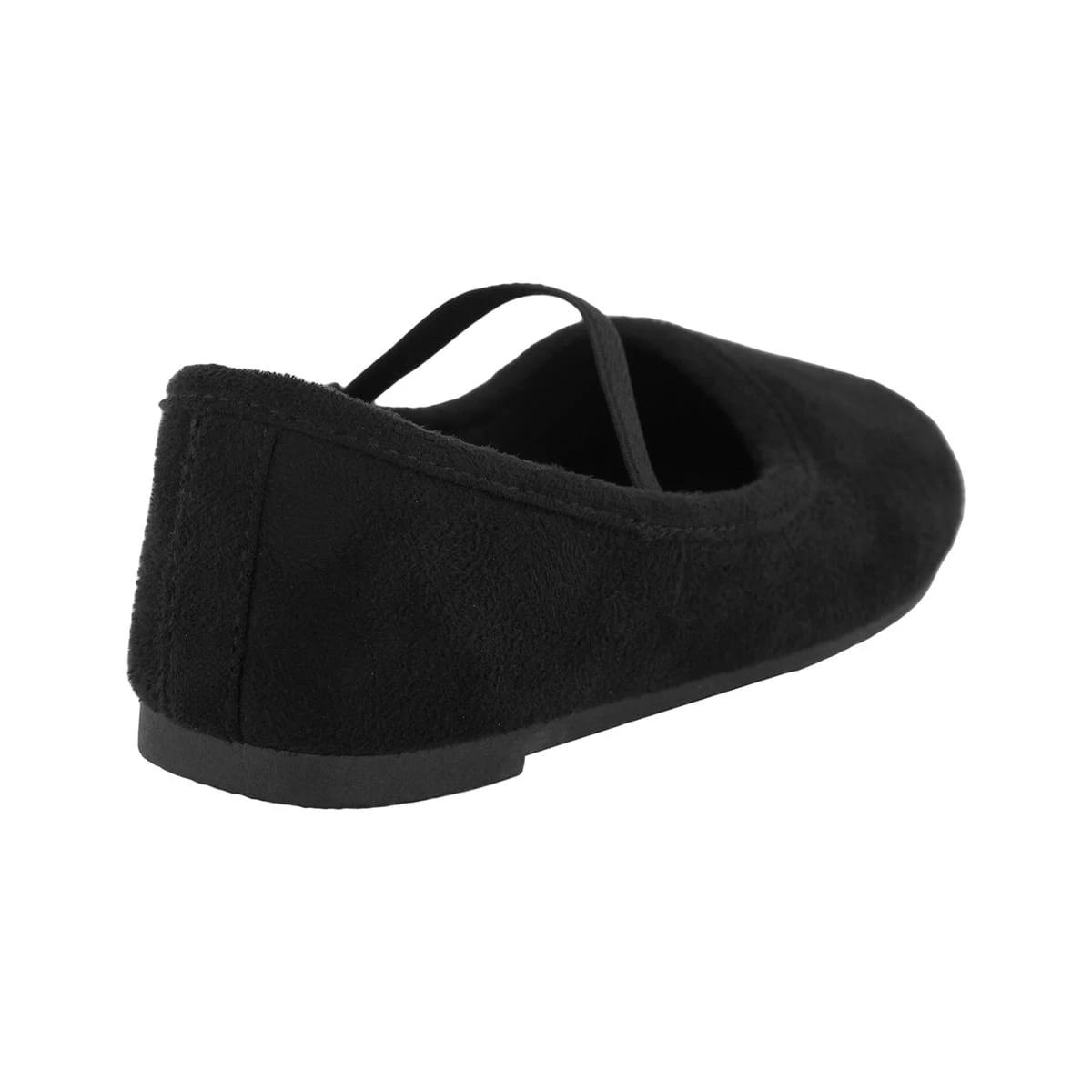4 Junior Flats BLACK, 4 of 5