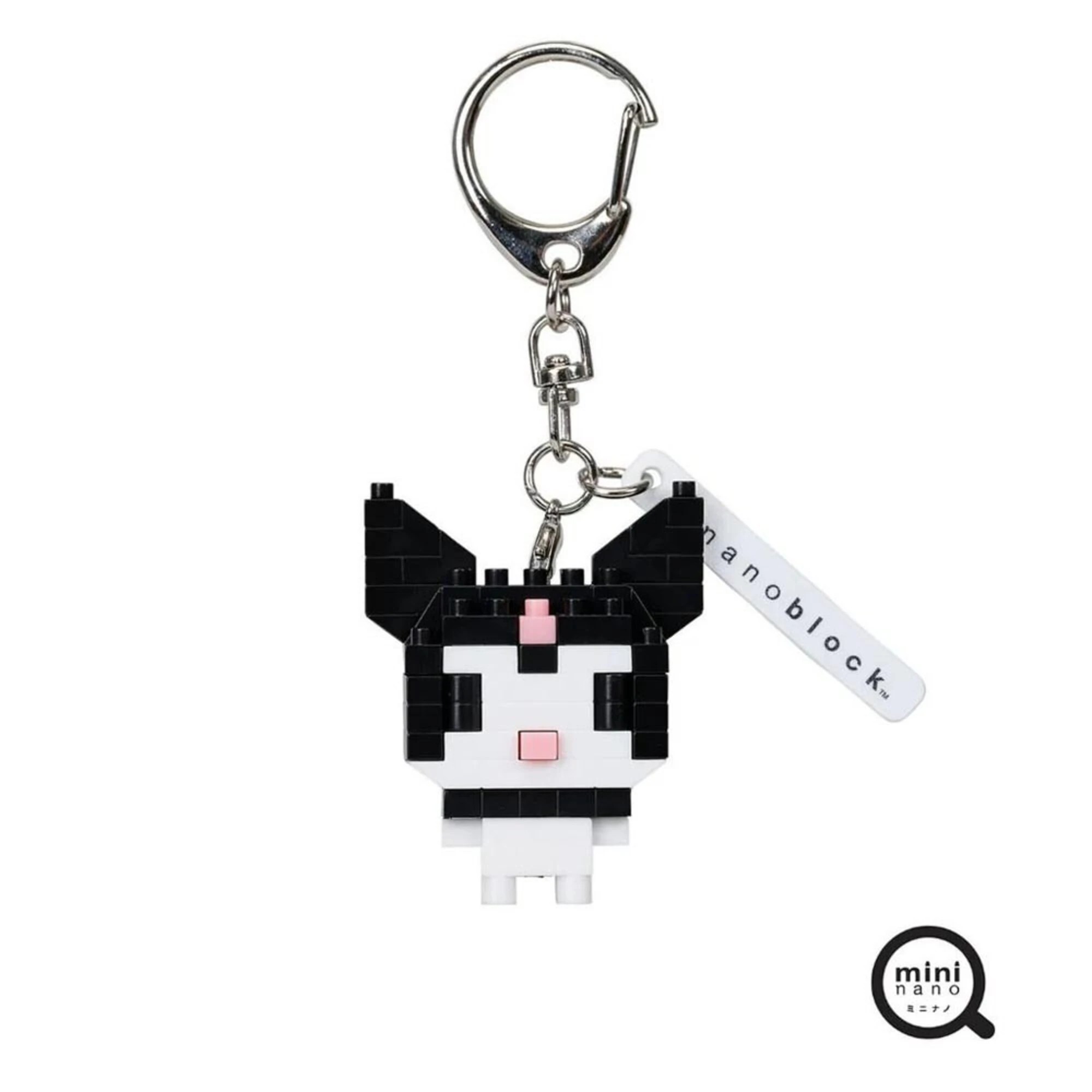 1 Sanrio - Hello Kitty - Kuromi Nanoblocks N-FIG Bag Clip, 1 of 4