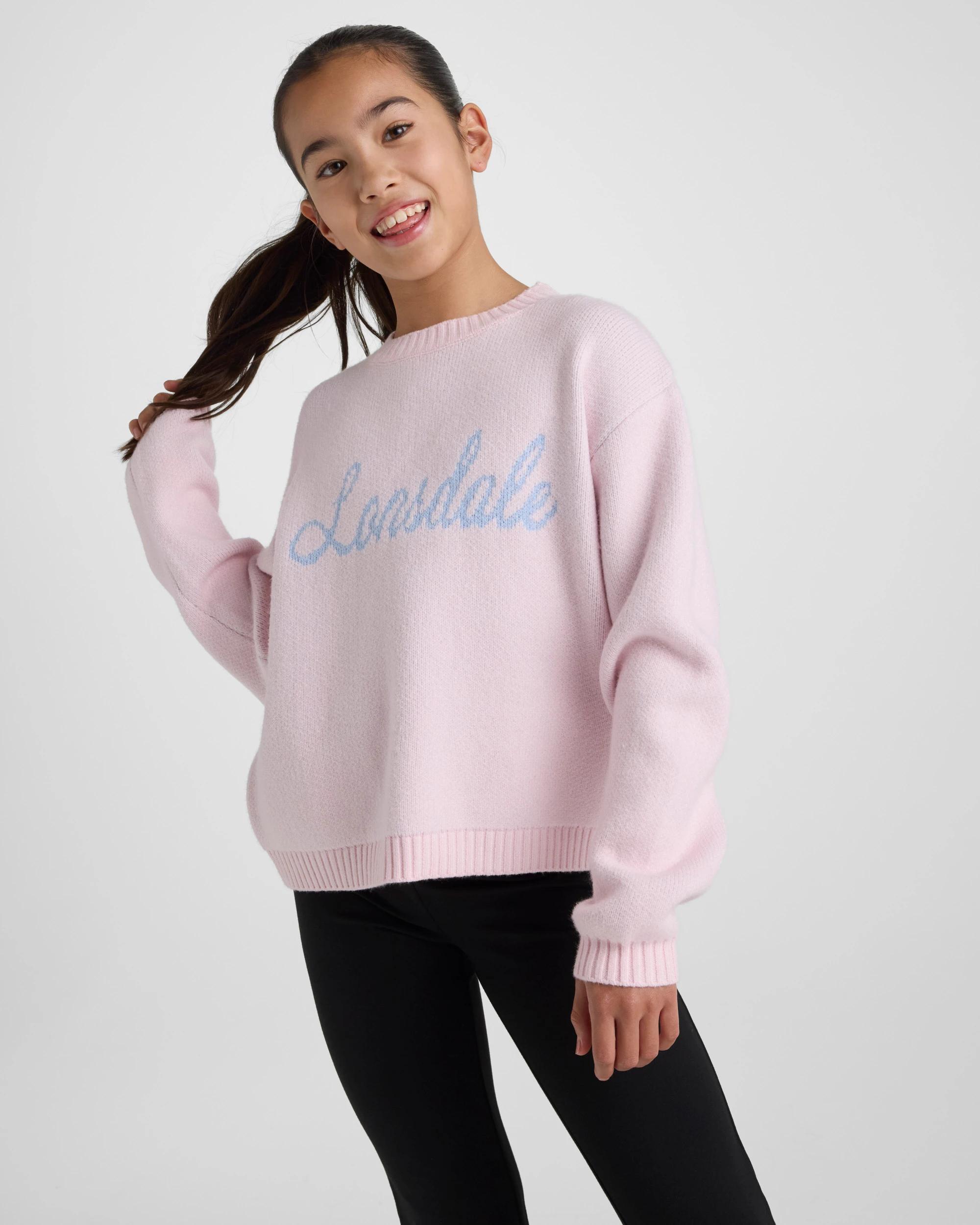 1 Lonsdale London Lonsdale Knit Jumper PINK, 1 of 5