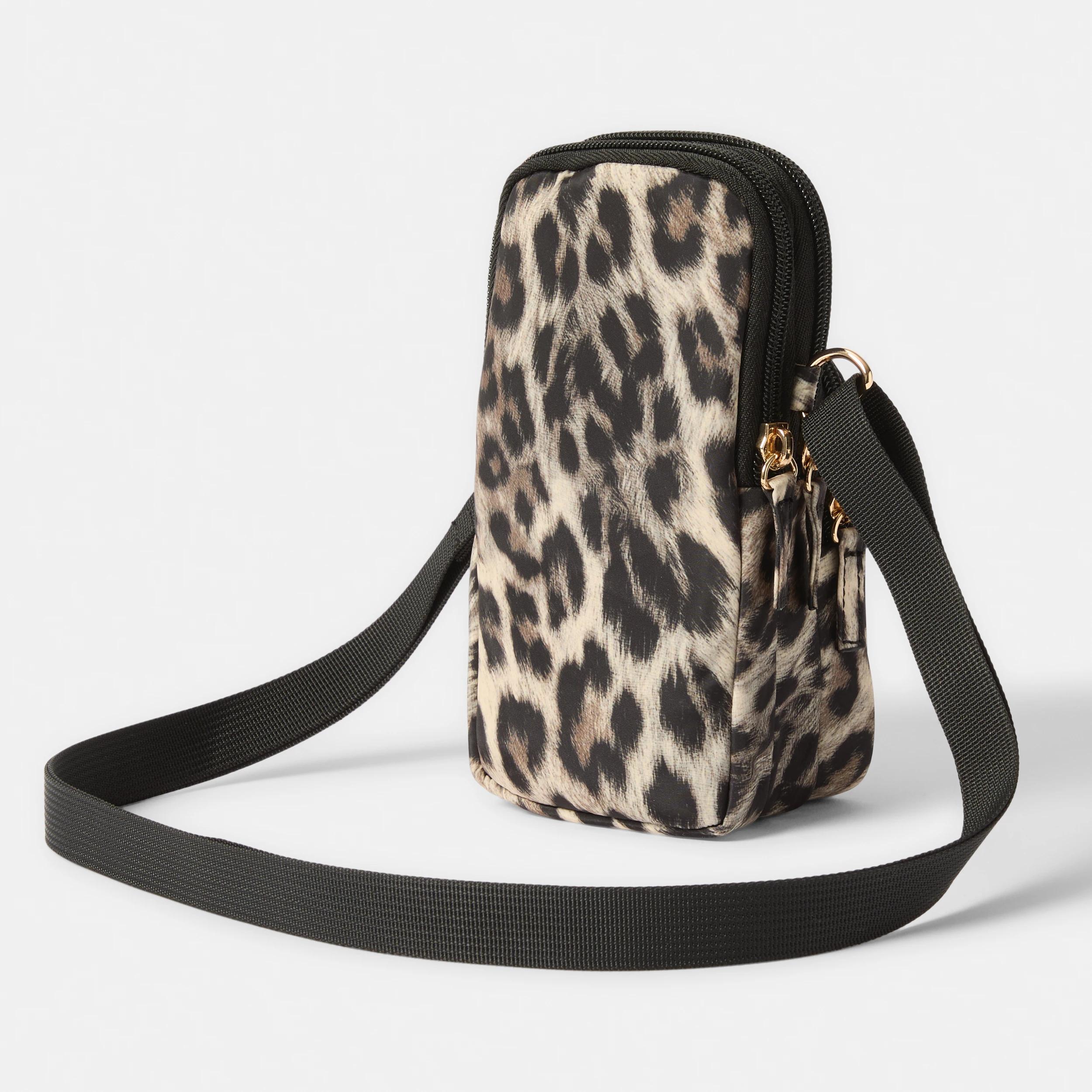 3 Urban Phone Bag LEOPARD NAT BEIGE, 3 of 4