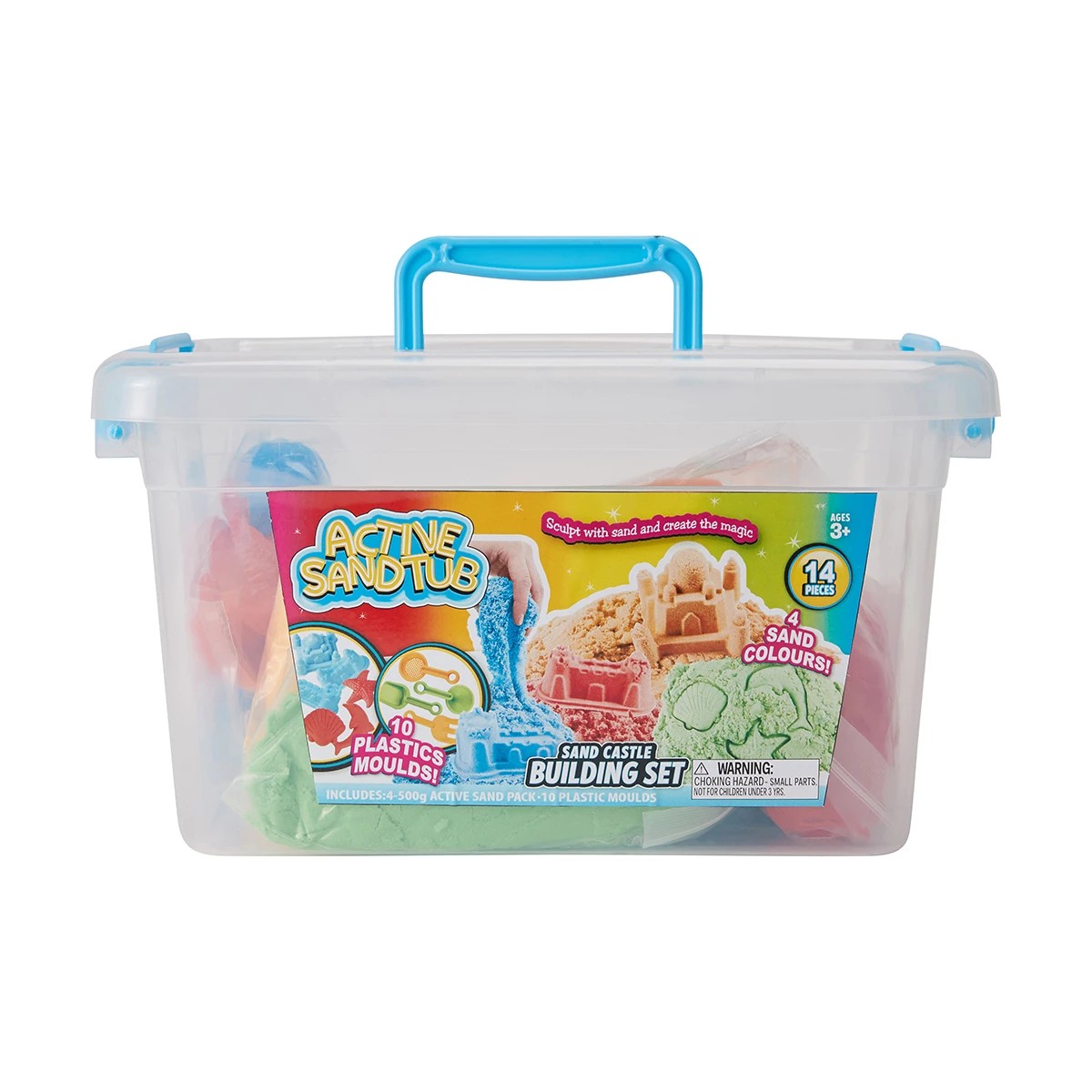 1 14 Piece Sand Castle Building Set, 1 of 9
