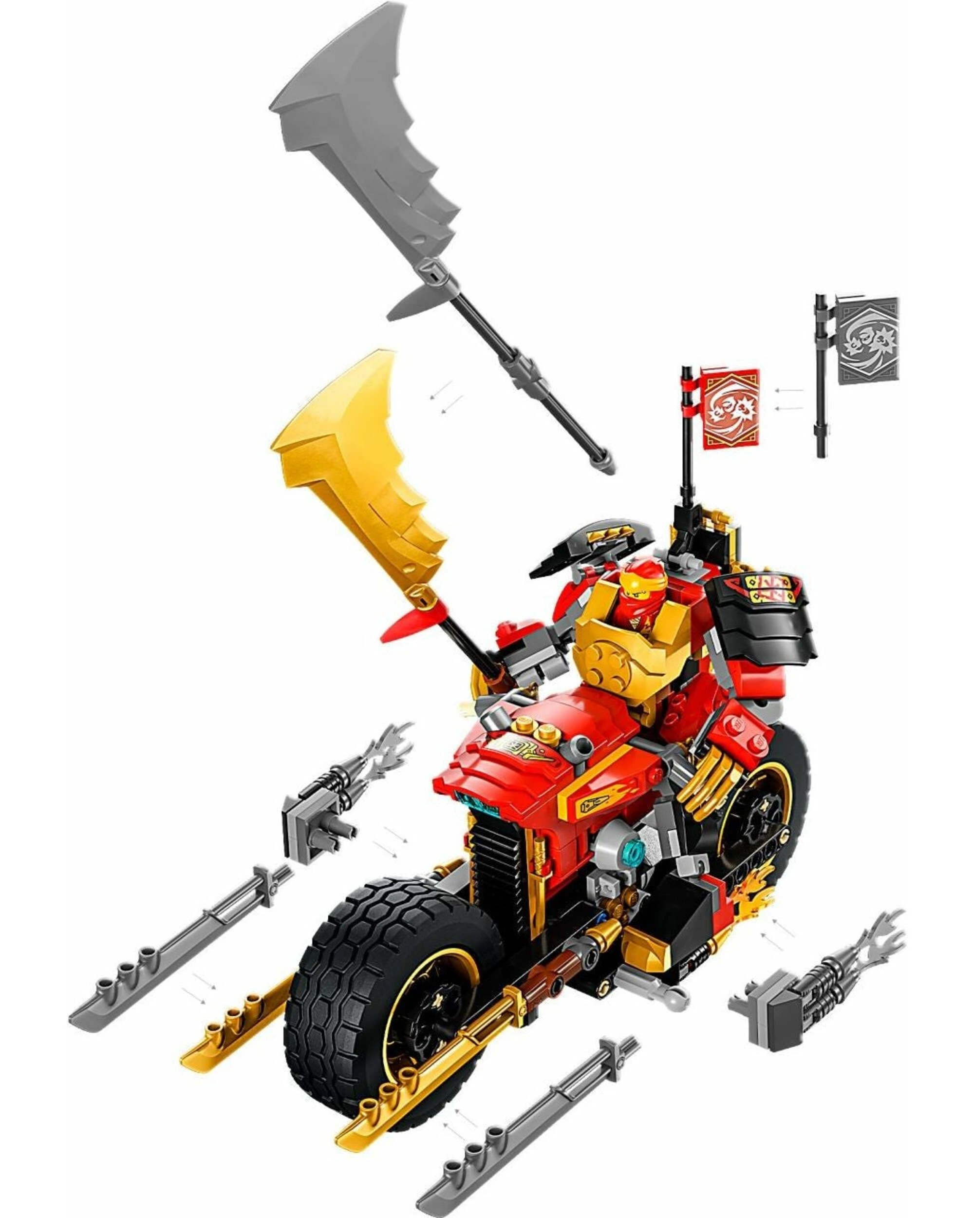 3 LEGO Ninjago Series 71783 Kai's Mech Rider EVO, 3 of 5
