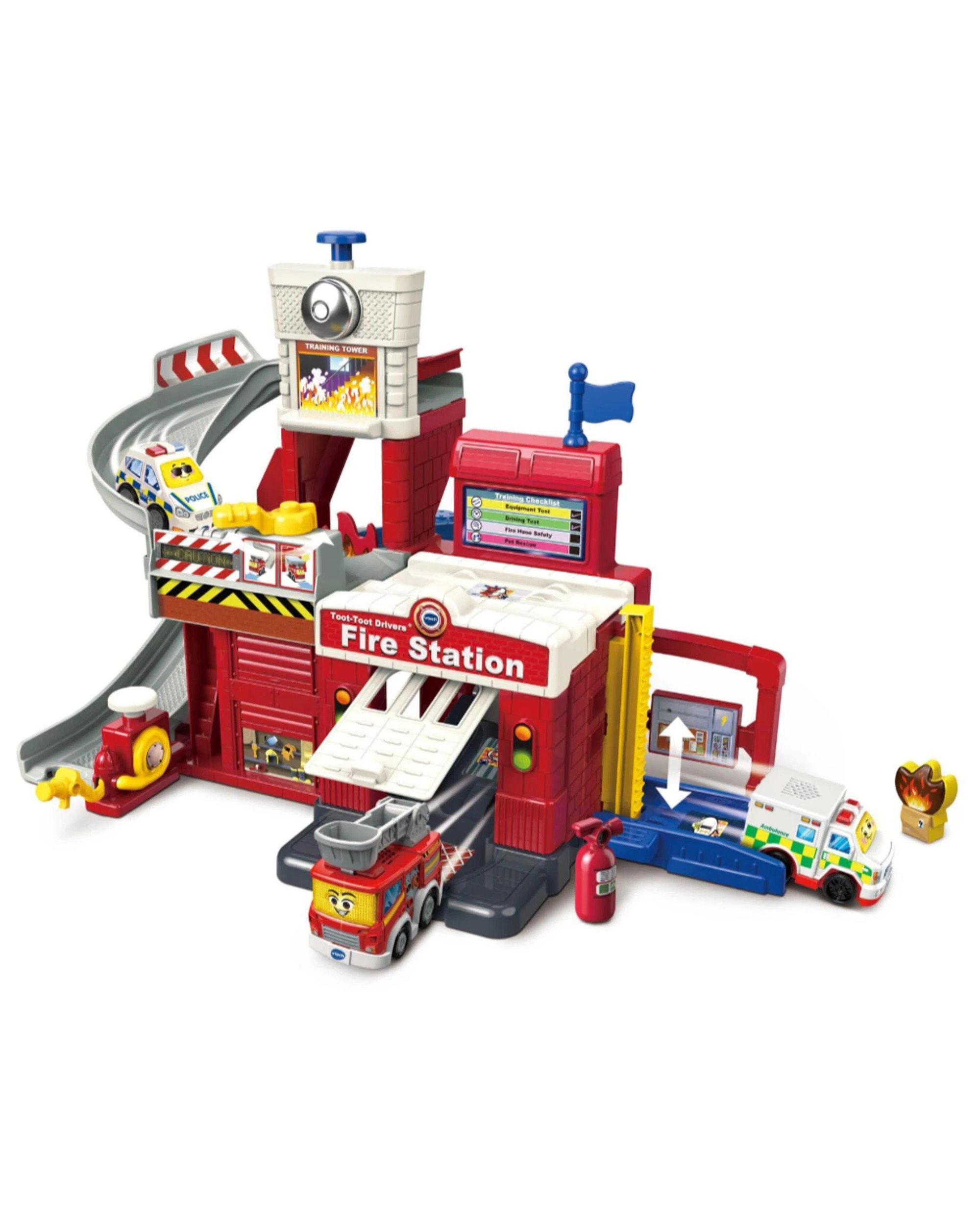 2 Vtech Toot-Toot Drivers Fire Station, 2 of 5
