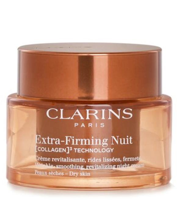 Clarins Extra Firming Creme Nuit Wrinkle Smoothing Revitalizing Night Cream (Dry Skin)  50ml