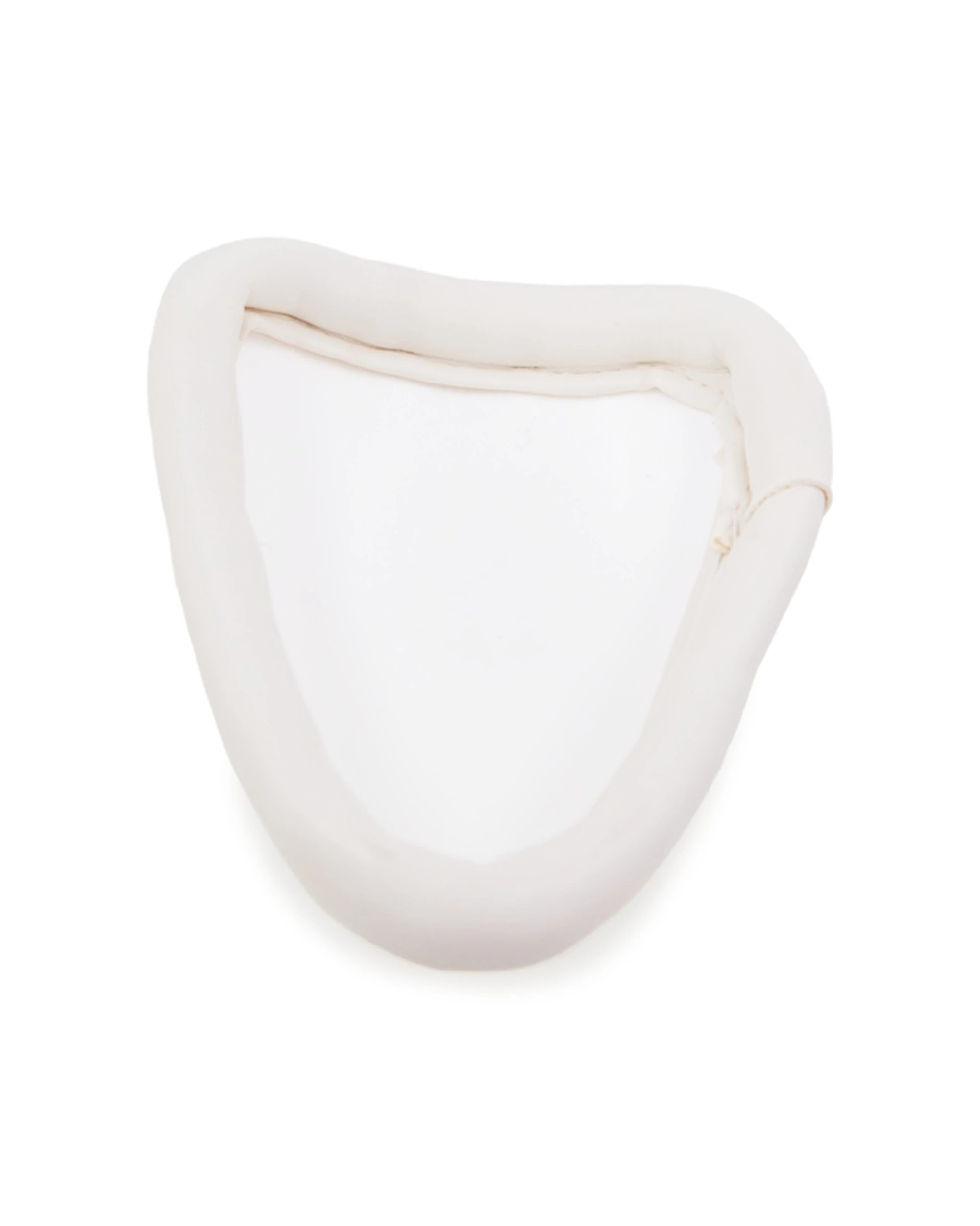 2 Victor Sports Abdominal Guard Cricket Protective Gear Junior - White, 2 of 2