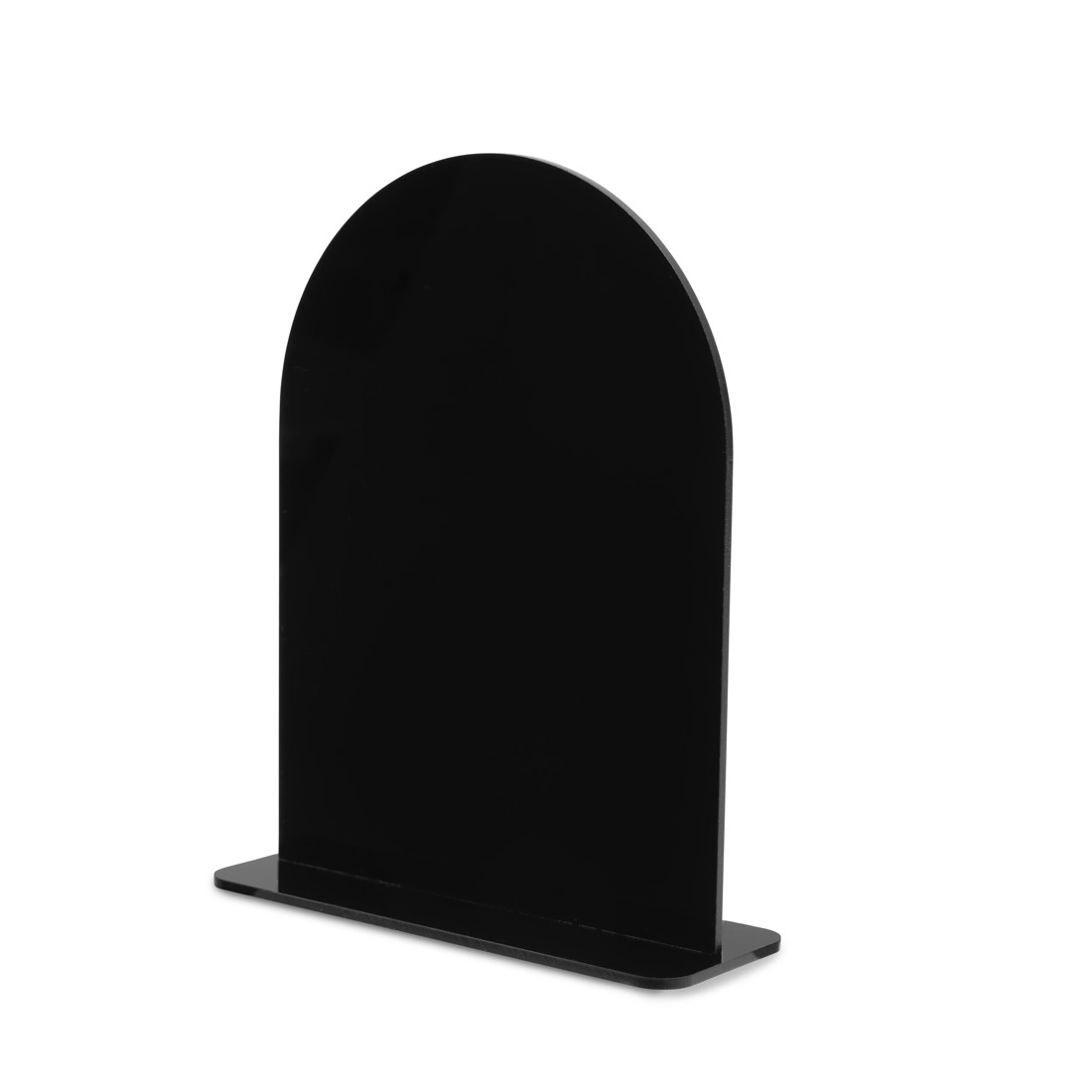 2 4 Piece Black Arch Acrylic Tabletop Sign, 2 of 9