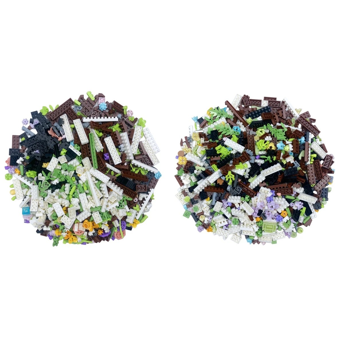 2 Mini Blocks Flower Series: Panda in Tree - Assorted, 2 of 6