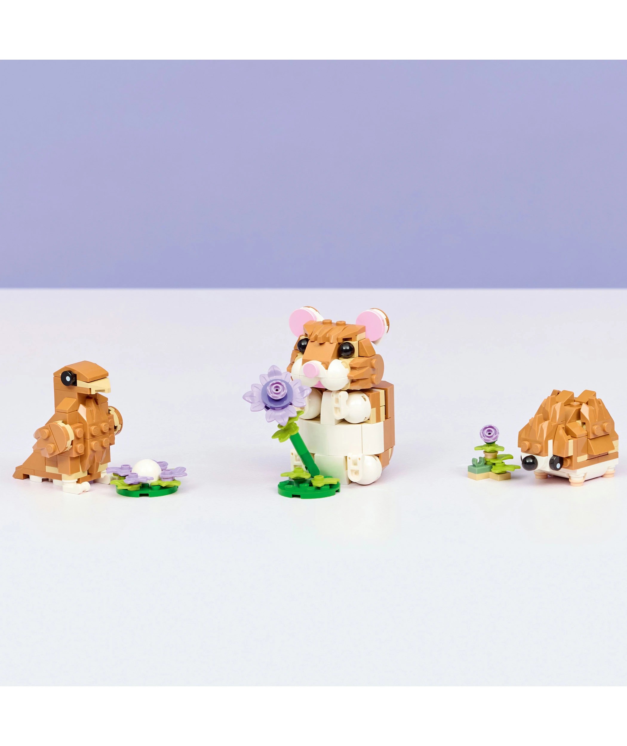 9 LEGO Creator 3 in 1 Cute Hamster with a Flower 31376, 9 of 10