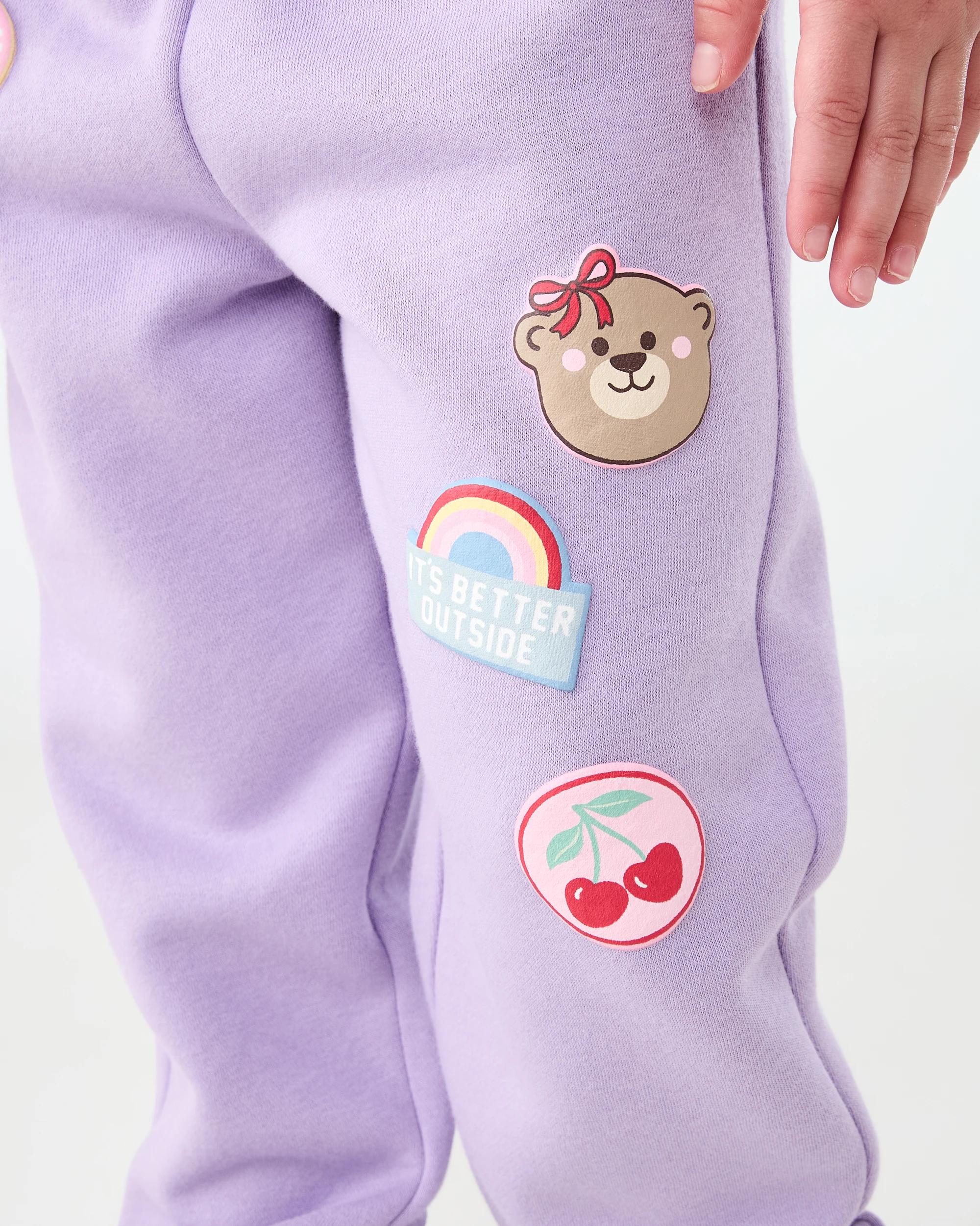 5 Print Trackpants Purp Icon, 5 of 7