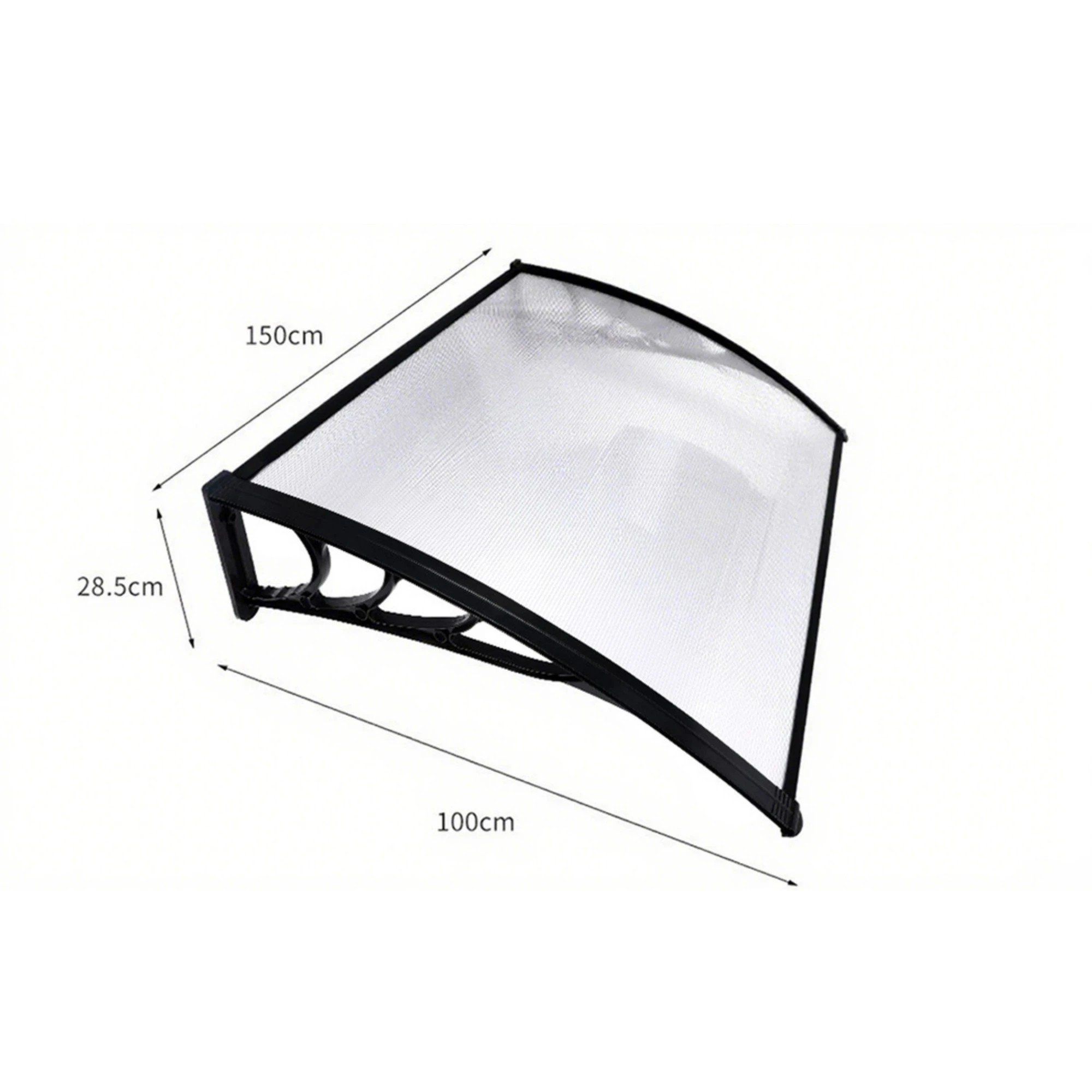 3 Mountview 1x1.5M Outdoor Window Rain Cover - Clear, 3 of 8