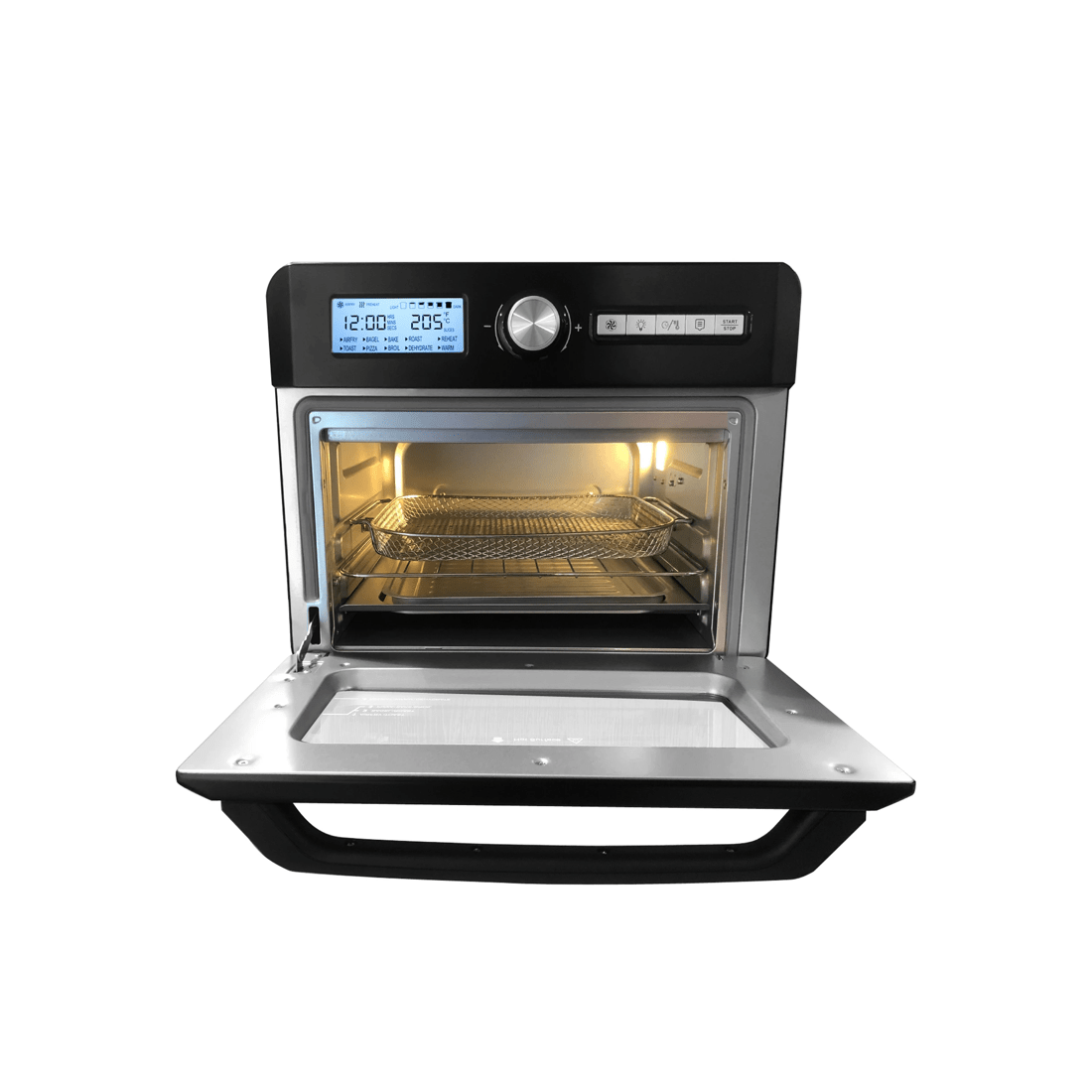3 TODO 18L Air Fryer Oven Grill 1550W Rotisserie Fan Forced Dehydrator Toaster, 3 of 10