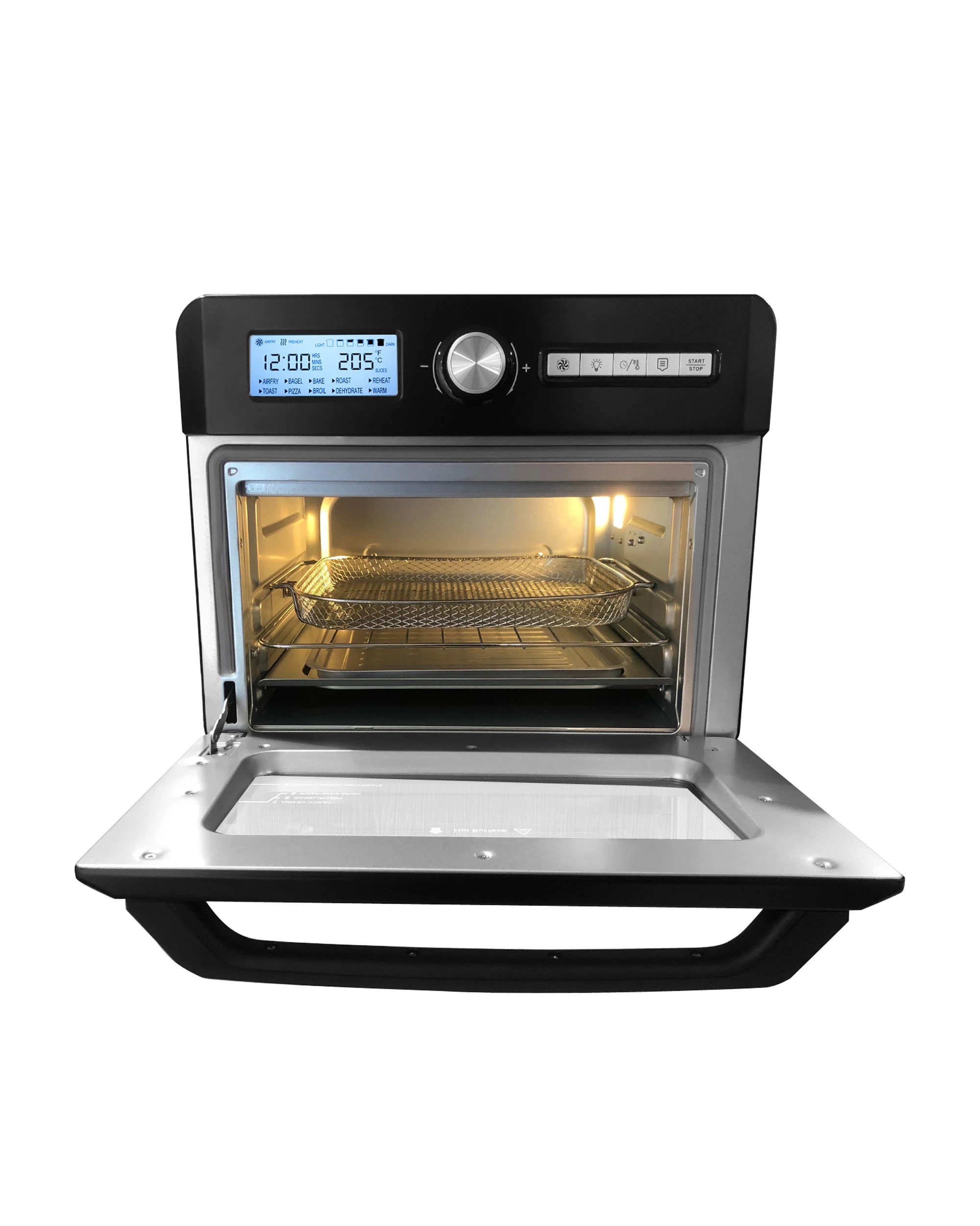3 TODO 18L Air Fryer Oven Grill 1550W Rotisserie Fan Forced Dehydrator Toaster, 3 of 10