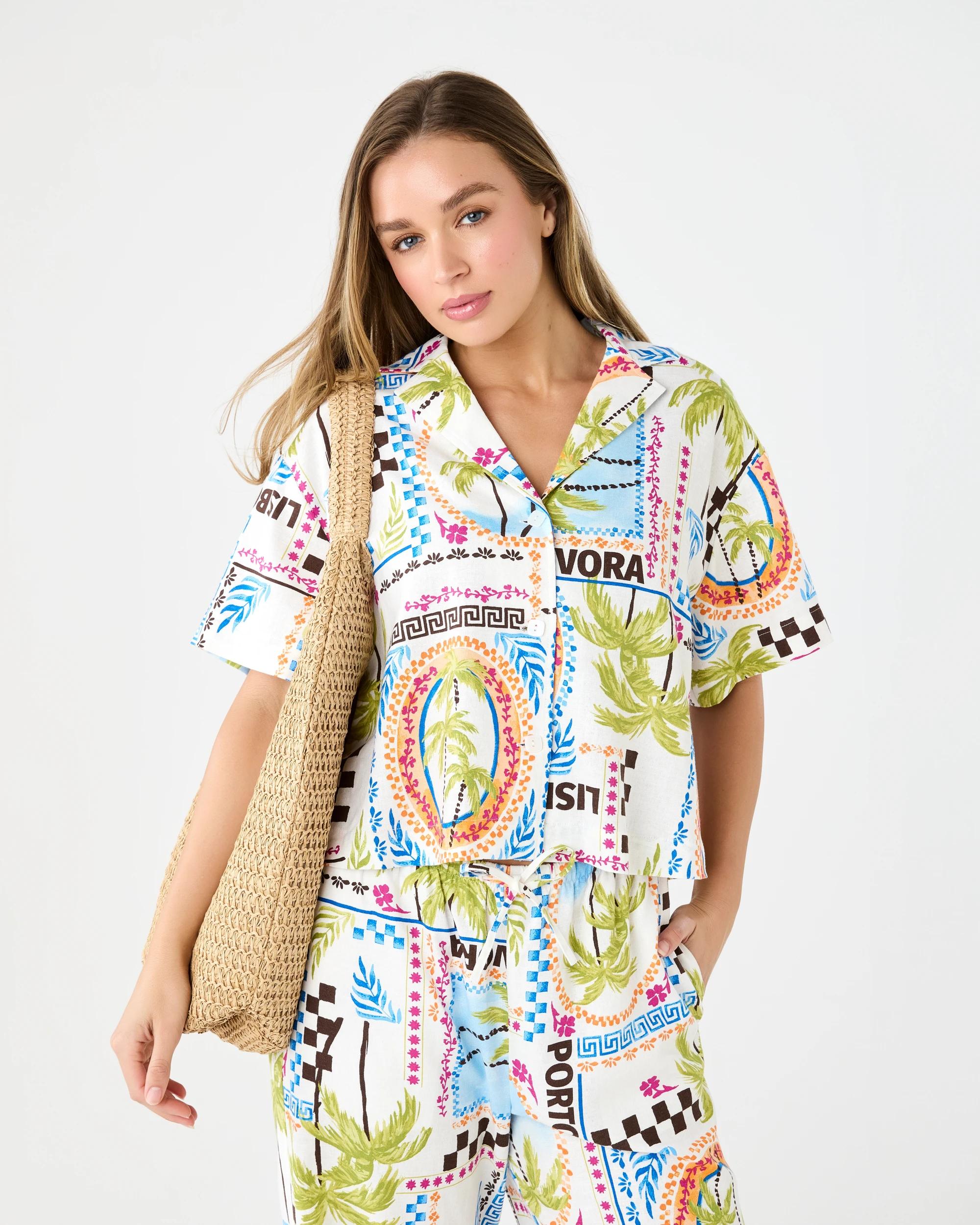 Woven Straw Shoulder Bag - Kmart