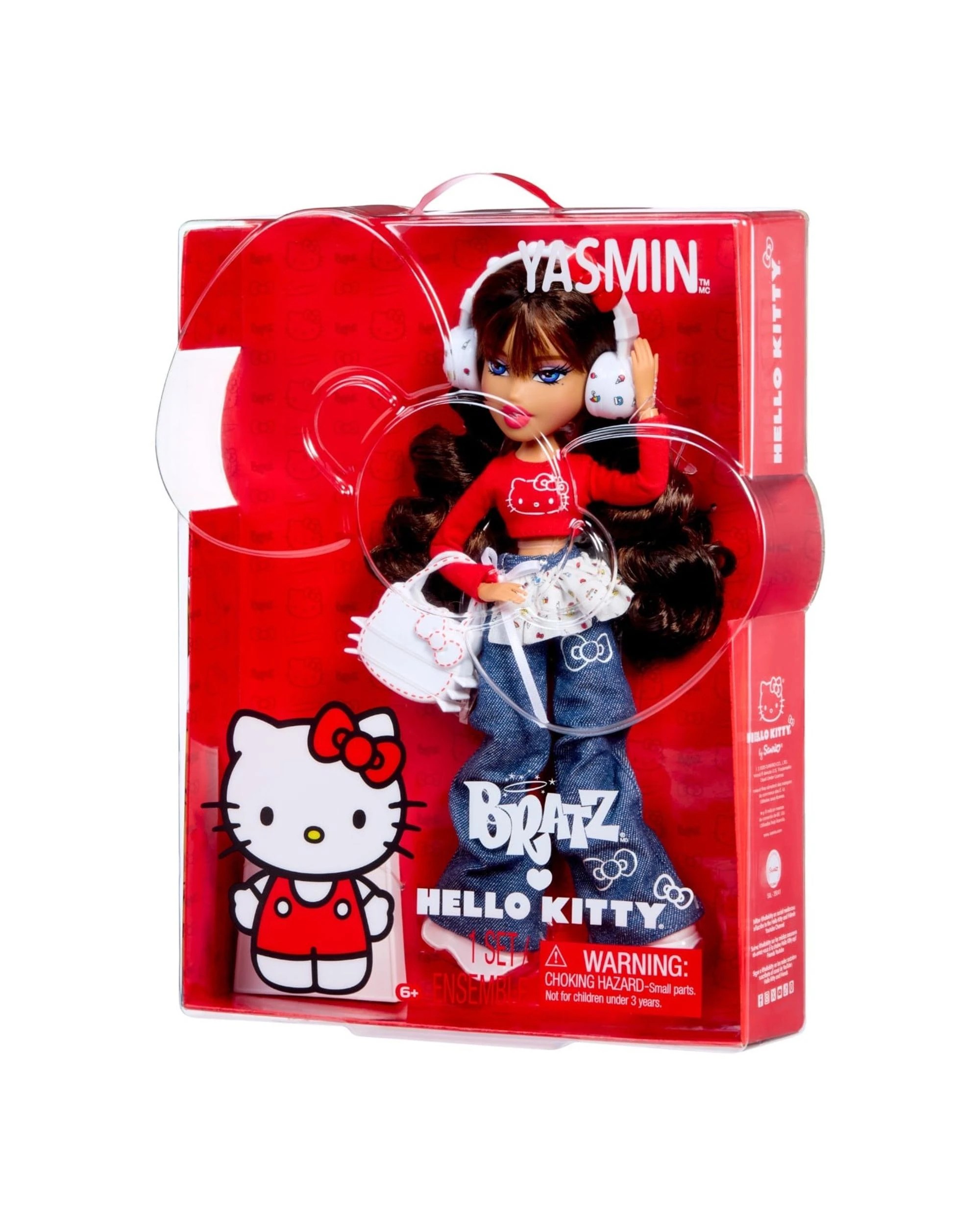 10 Bratz x Hello Kitty Yasmin Sanrio Fashion doll with Accessories, 10 of 10