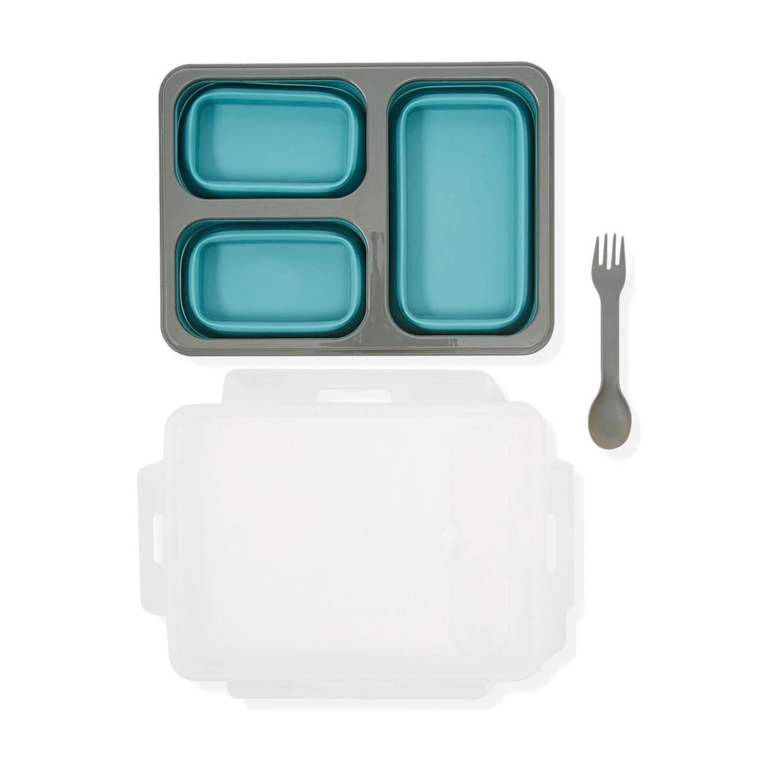 8 Collapsible Bento Lunch Box - Assorted, 8 of 9