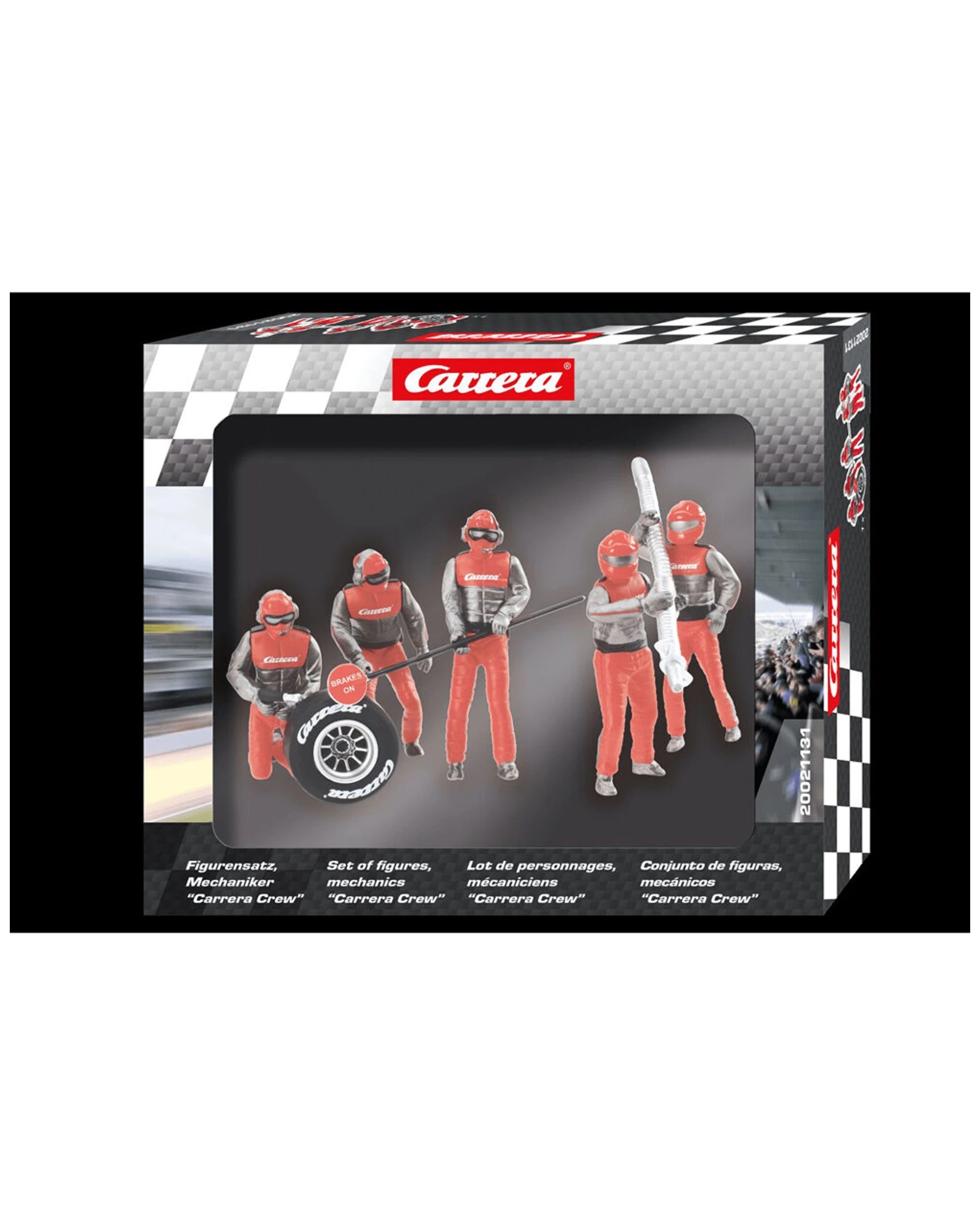 3 Carrera Mechanics Figure Set 5Pc Car Accessories Action Figures 8 Years - Red, 3 of 3