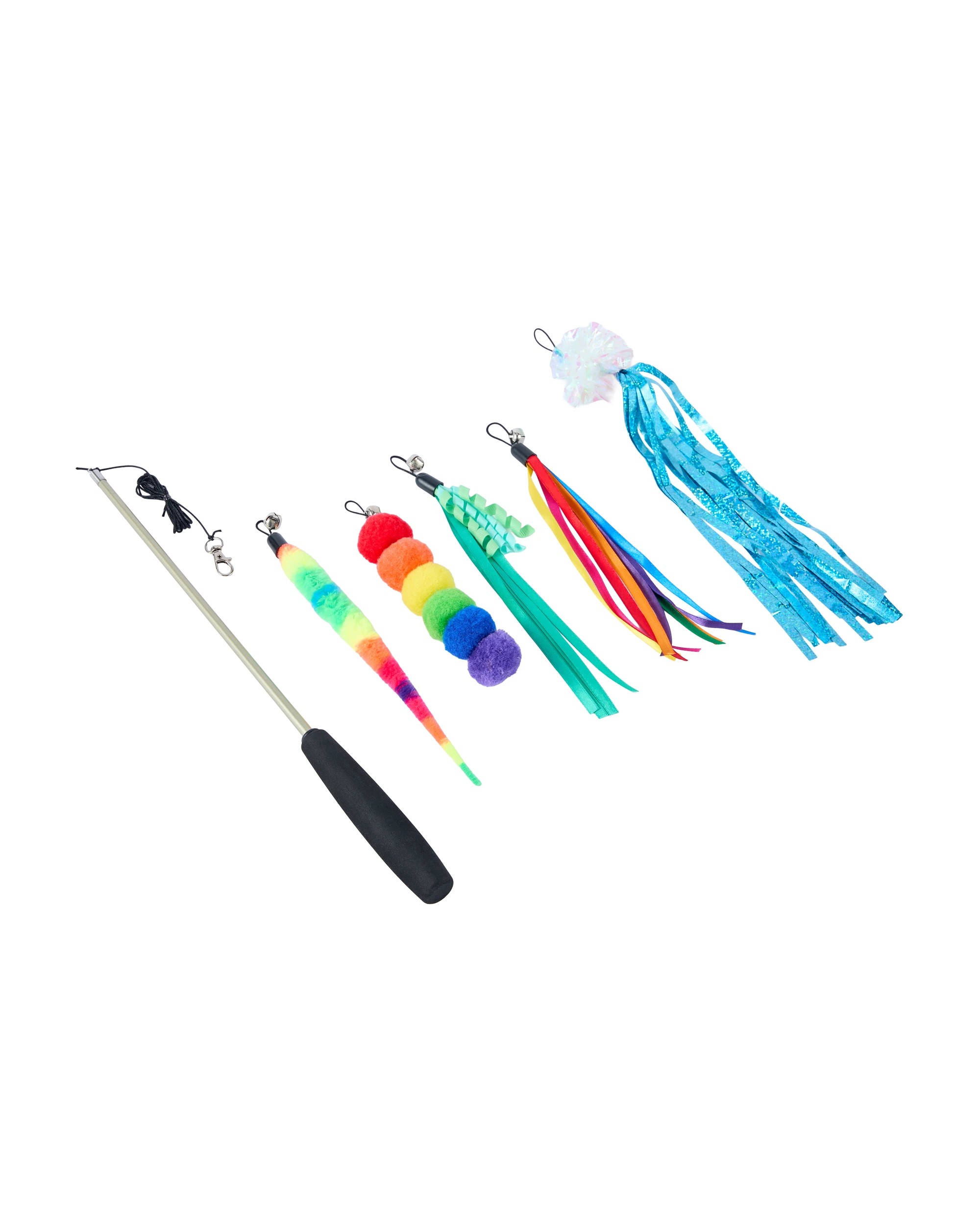 2 Cat Toy Multi Teaser Wand, 2 of 6