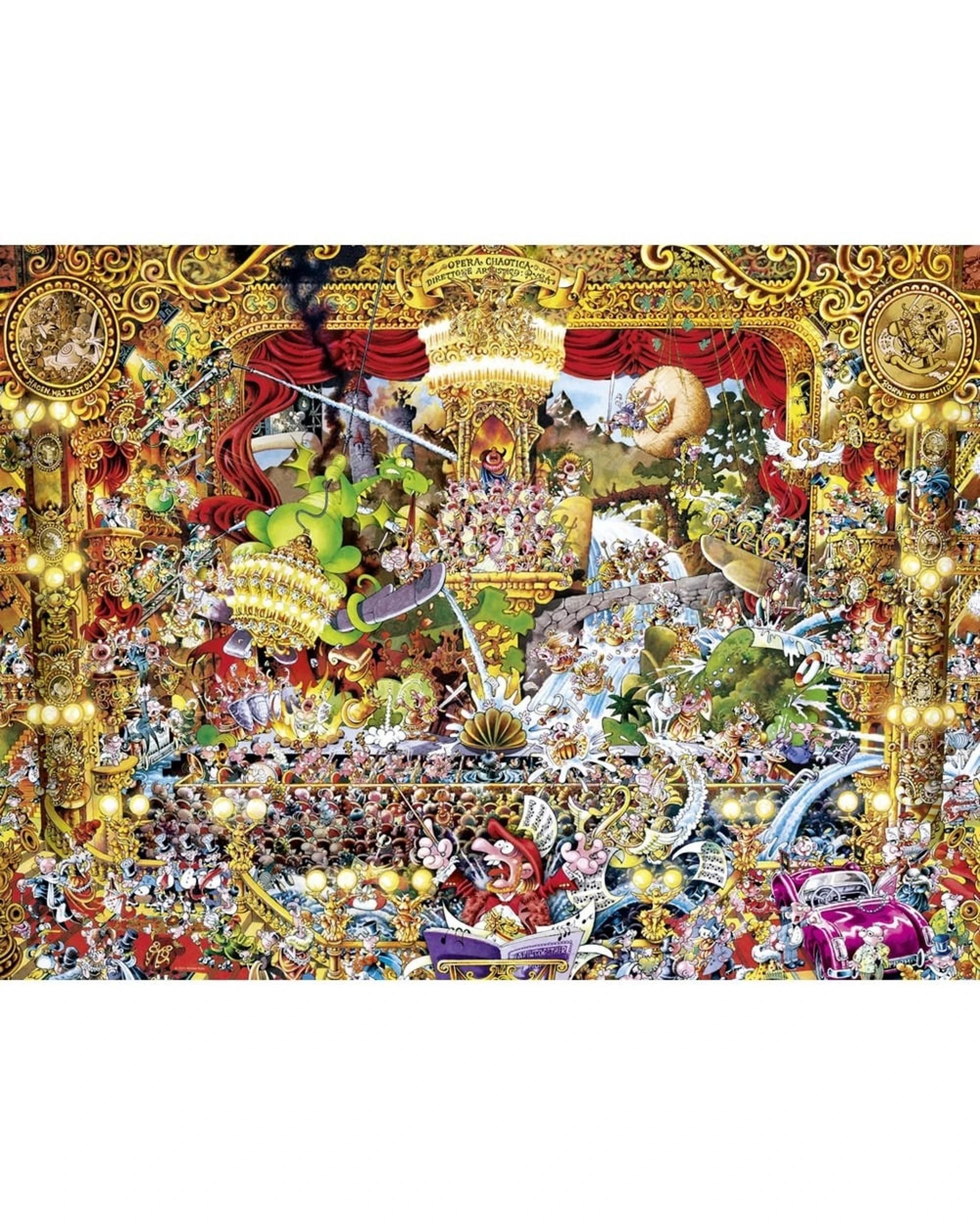 2 Heye Cartoon Classics Ryba Opera Chaotica 1500 Piece Jigsaw Puzzle, 2 of 2