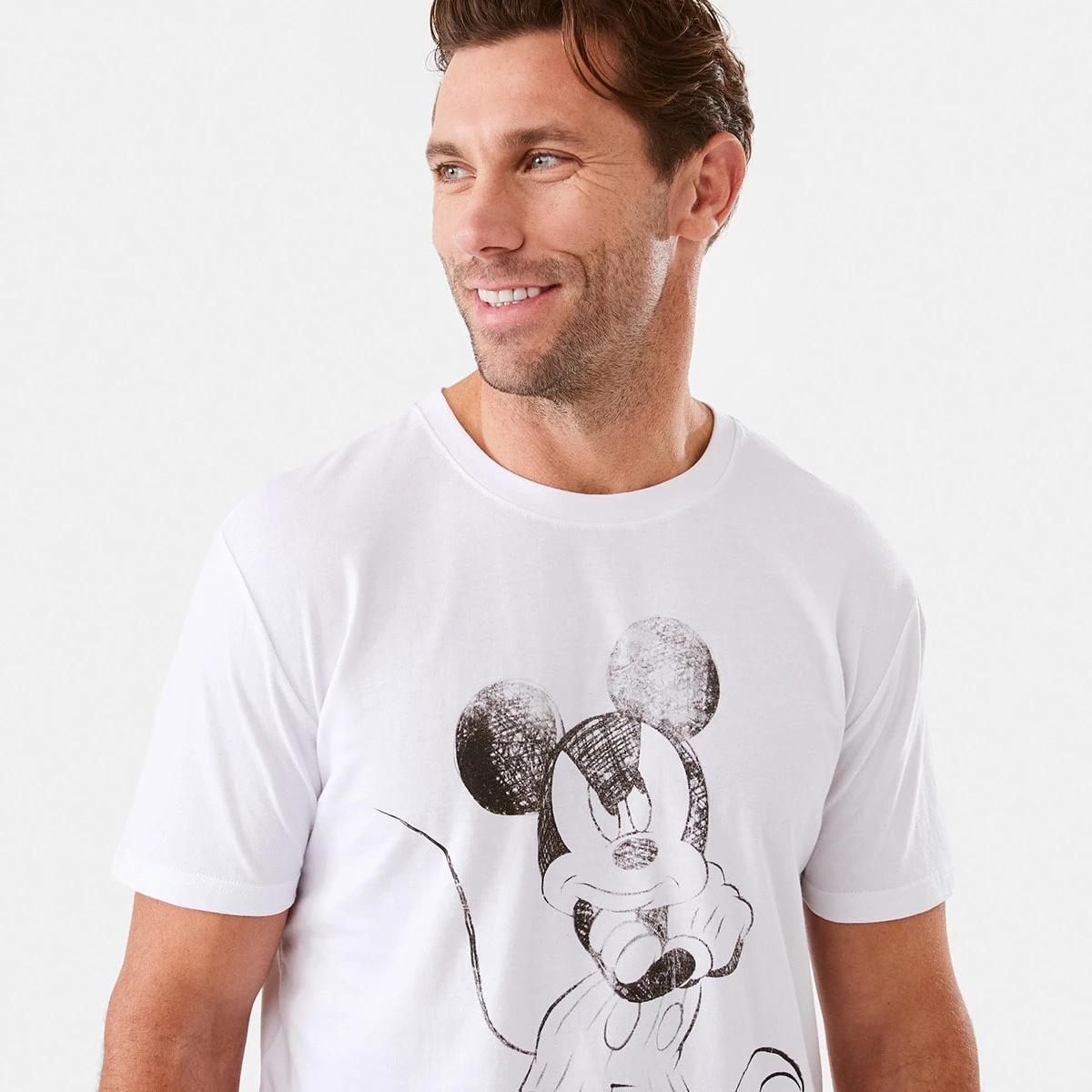 4 Mickey Mouse License T-shirt White, 4 of 6
