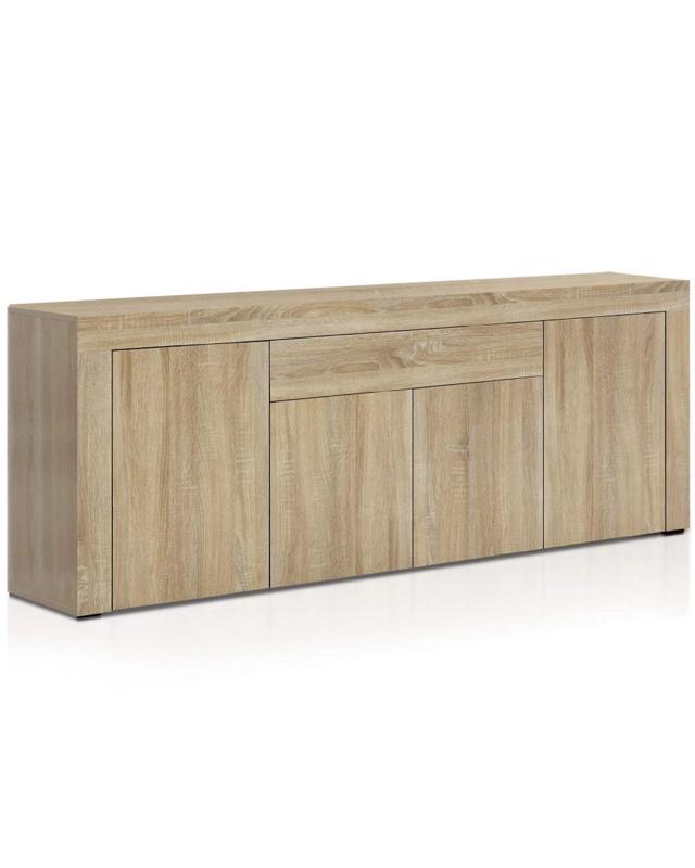 Artiss Dana Buffet Sideboard Cabinet Push Open Storage Modern Smooth Display Unit Dining Living Stylish - b