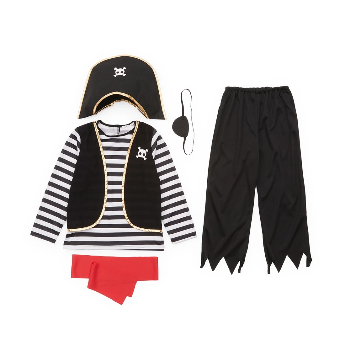 8 5 Piece Pirate Costume - Ages 4-6, 8 of 10