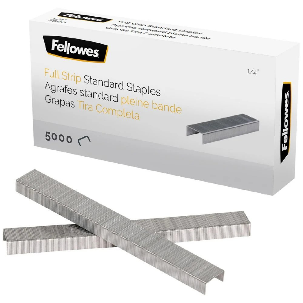 1 Fellowes 5117501 26/6 Staples Full-Strip 5000 Pack, 1 of 6