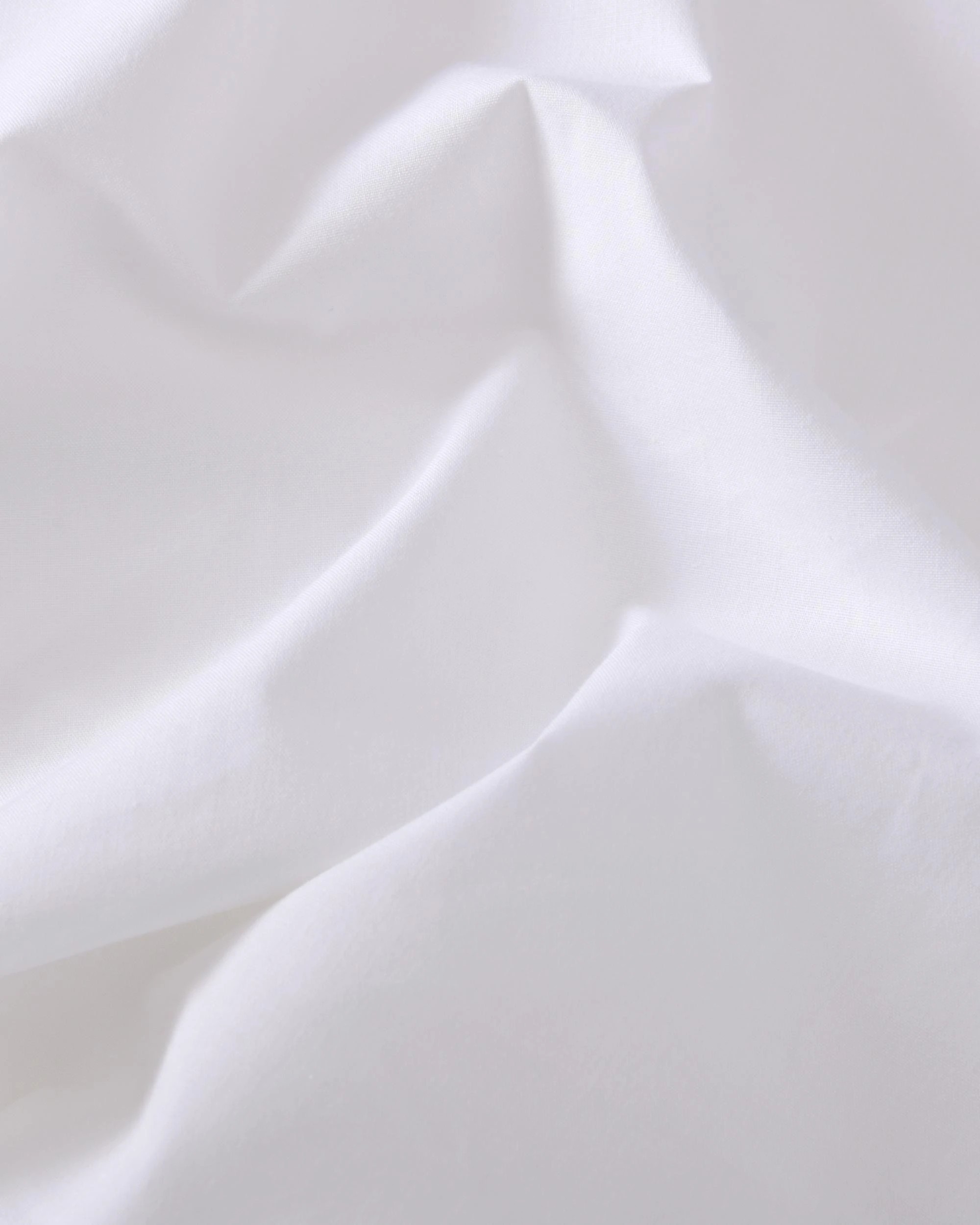 2 ESSN Commercial Cotton Blend Top/Bottom Flat Sheet - King Bed - White, 2 of 3