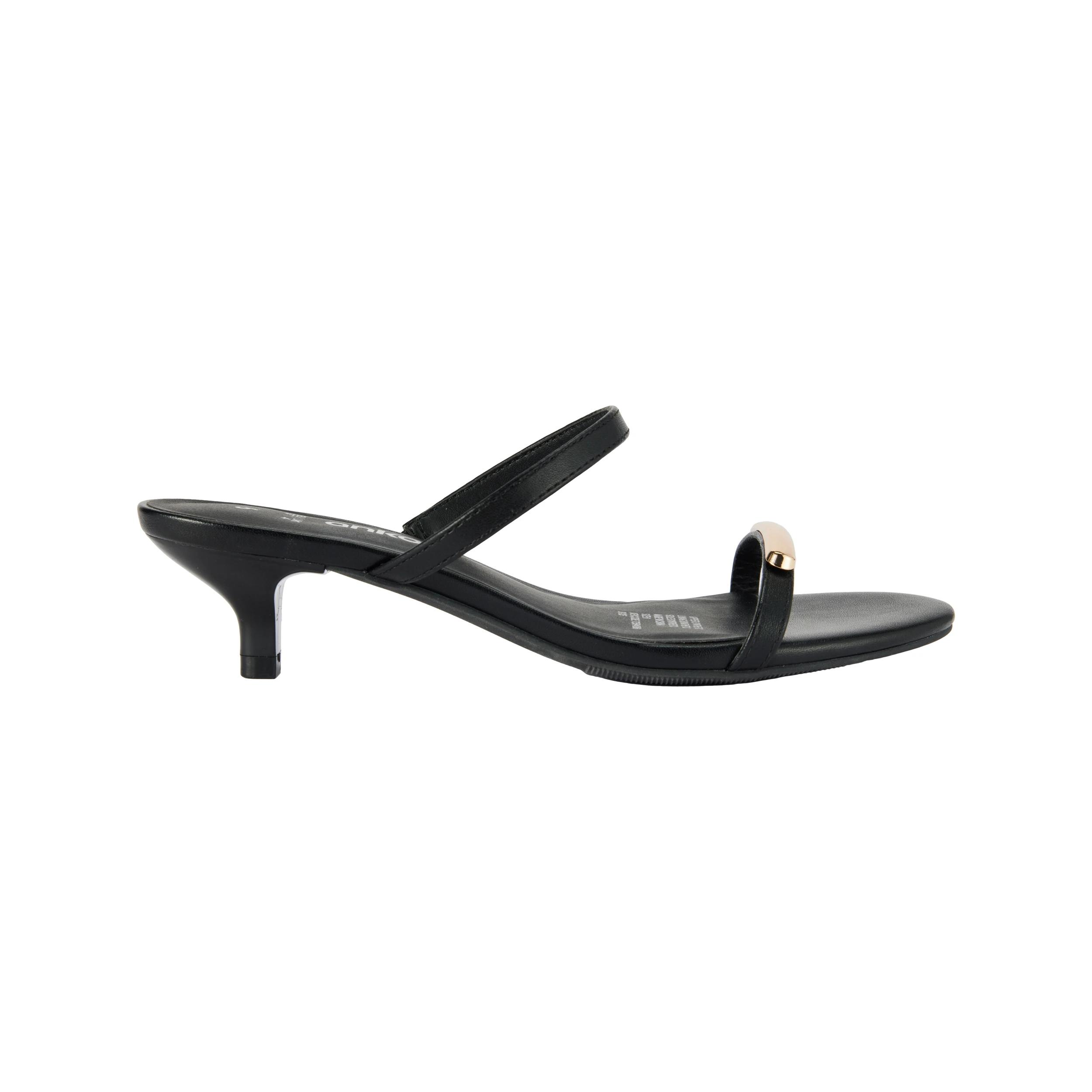 1 Minimal Kitten Heels Black, 1 of 5