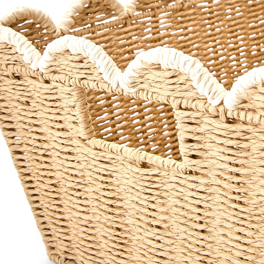 6 Wave Paper Rope Basket - Medium, 6 of 6