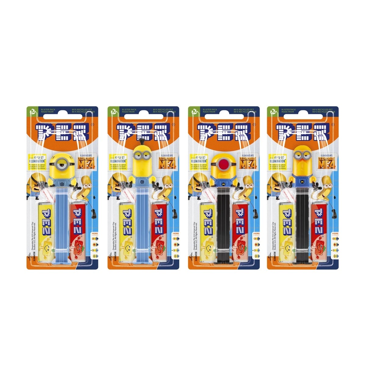 1 Minions: The Rise of GRU Pez Banana Dispenser 17g - Assorted, 1 of 2