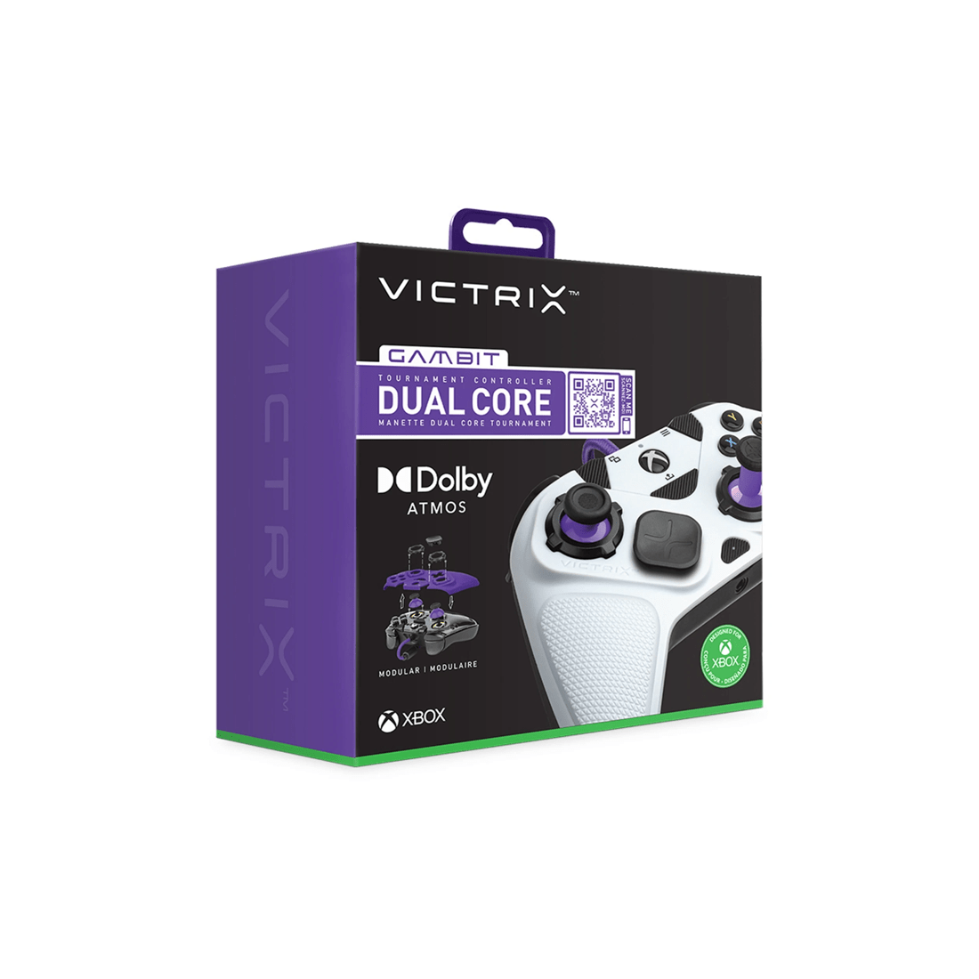 2 Pdp Gaming Victrix Gambit Wired Dual Core Tournament Gaming Controller - White, 2 of 5