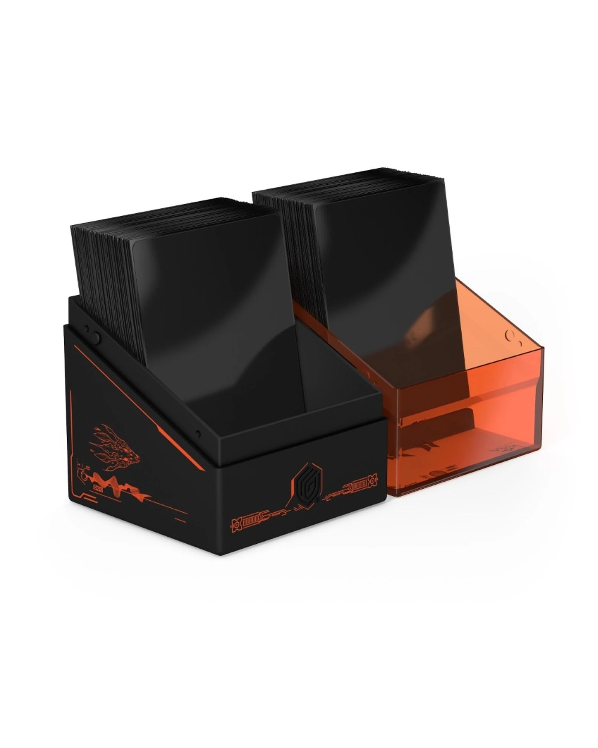 3 Ultimate Guard Magic the Gathering Edge of Eternities Boulder 100+ Kav Deck Box - Orange, 3 of 3