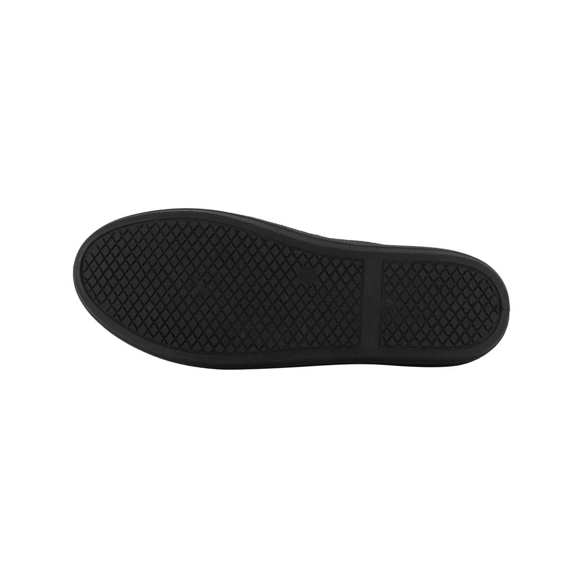 4 Basic Lace Up Canvas Shoes BLACK, 4 of 5