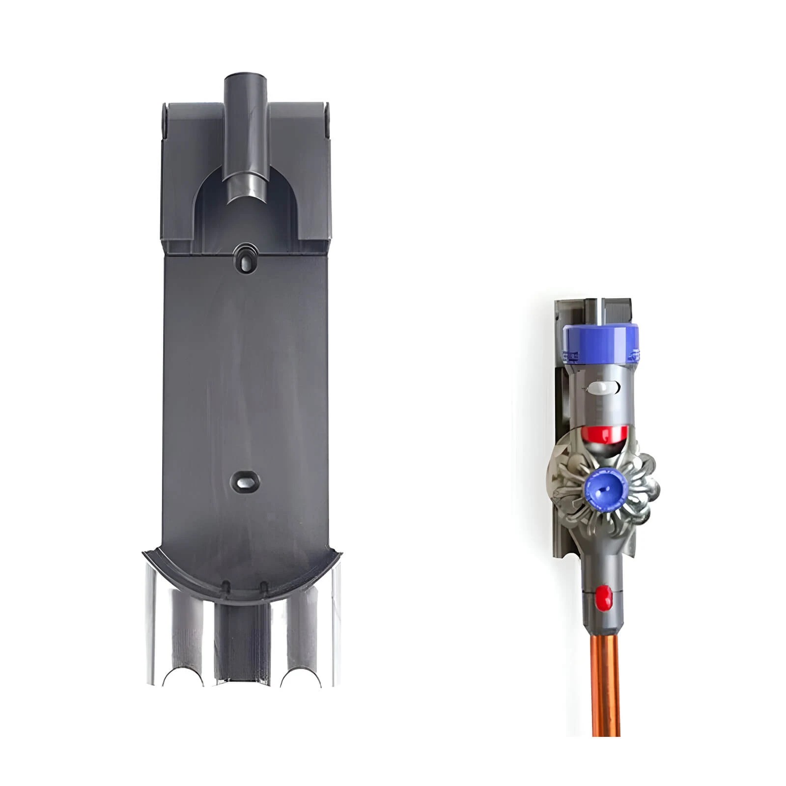 1 Hygieia Charging Dock For Dyson V7 & V8 Vacuum Cleaners - Grey, 1 of 4