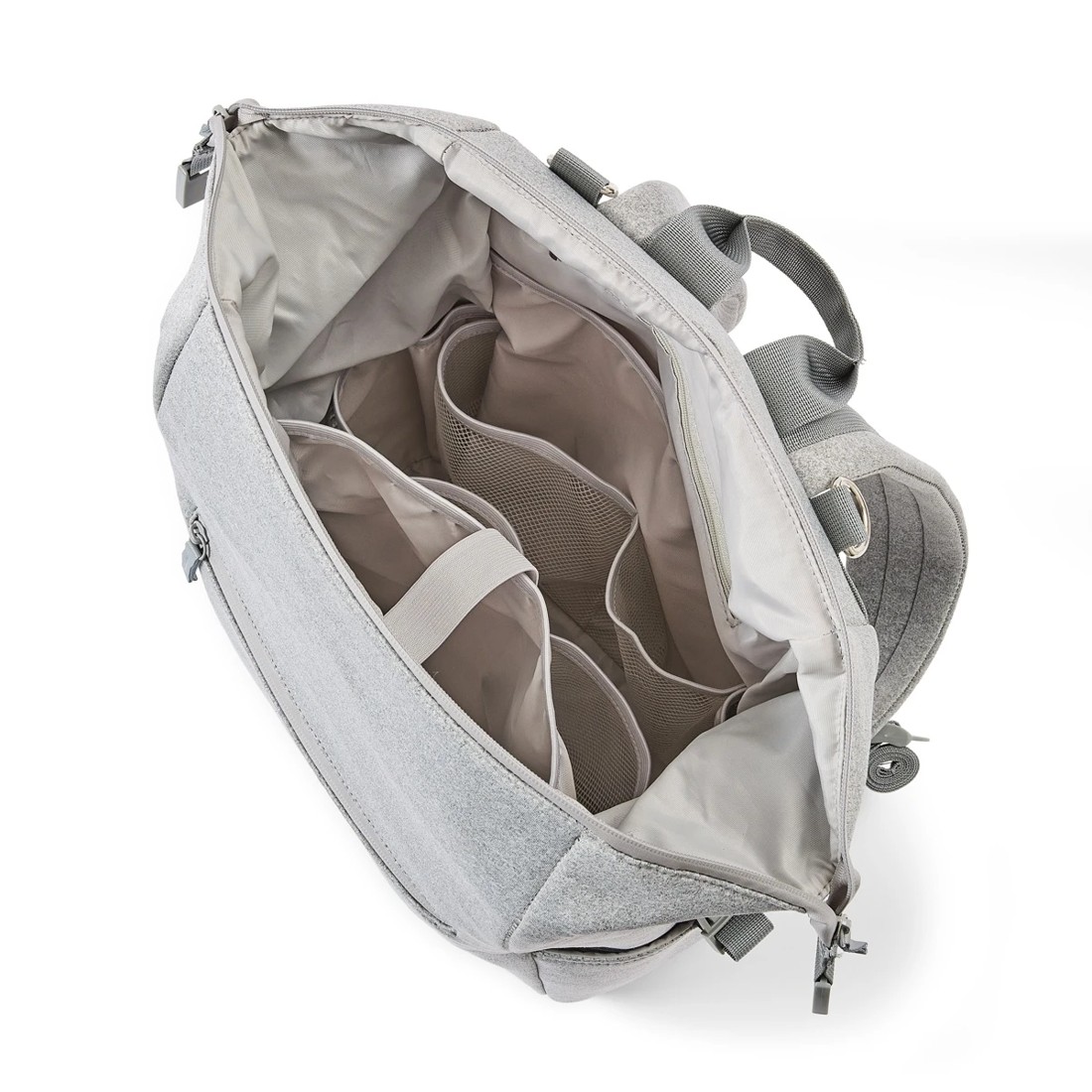 10 Neoprene Nappy Backpack - Grey, 10 of 10