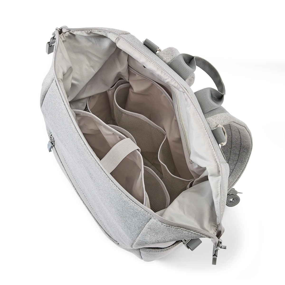 10 Neoprene Nappy Backpack - Grey, 10 of 10