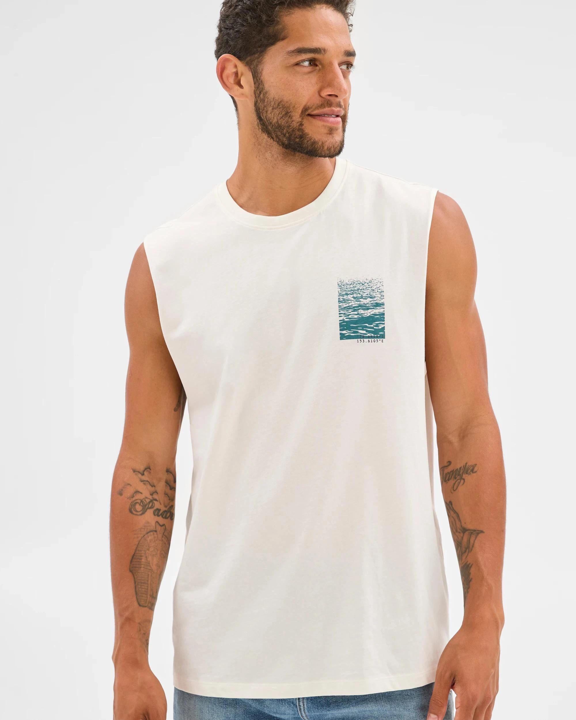 1 Target Australian Cotton Tank Top CHALK, 1 of 5