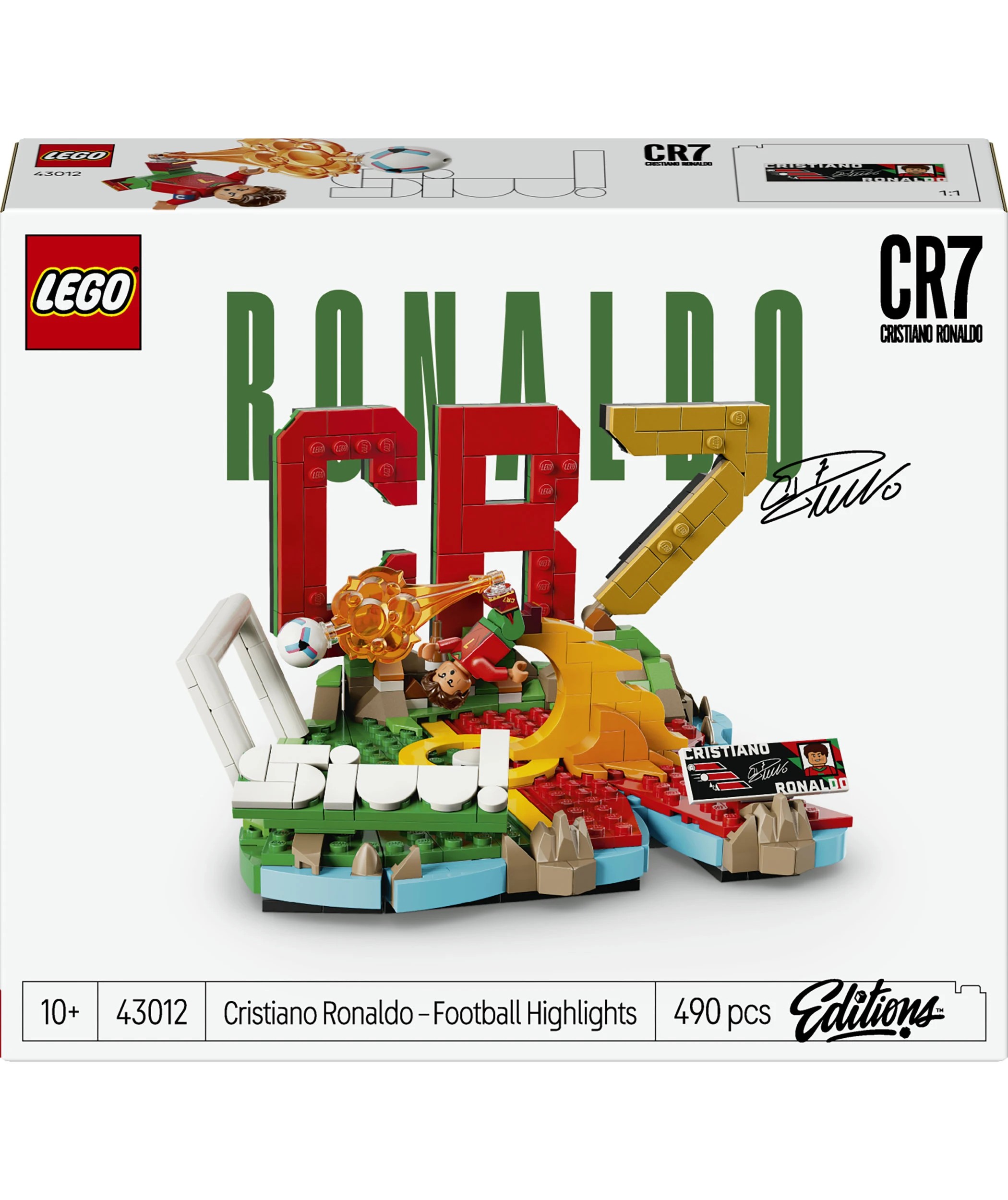 1 LEGO Editions Football Cristiano Ronaldo – Football Highlights 43012, 1 of 10