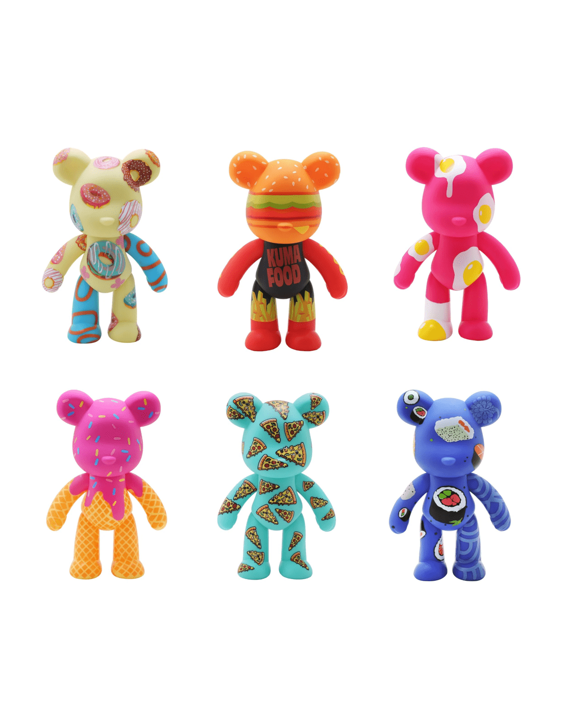 1 Kuma Paw Food Edition Figure - Assorted, 1 of 9
