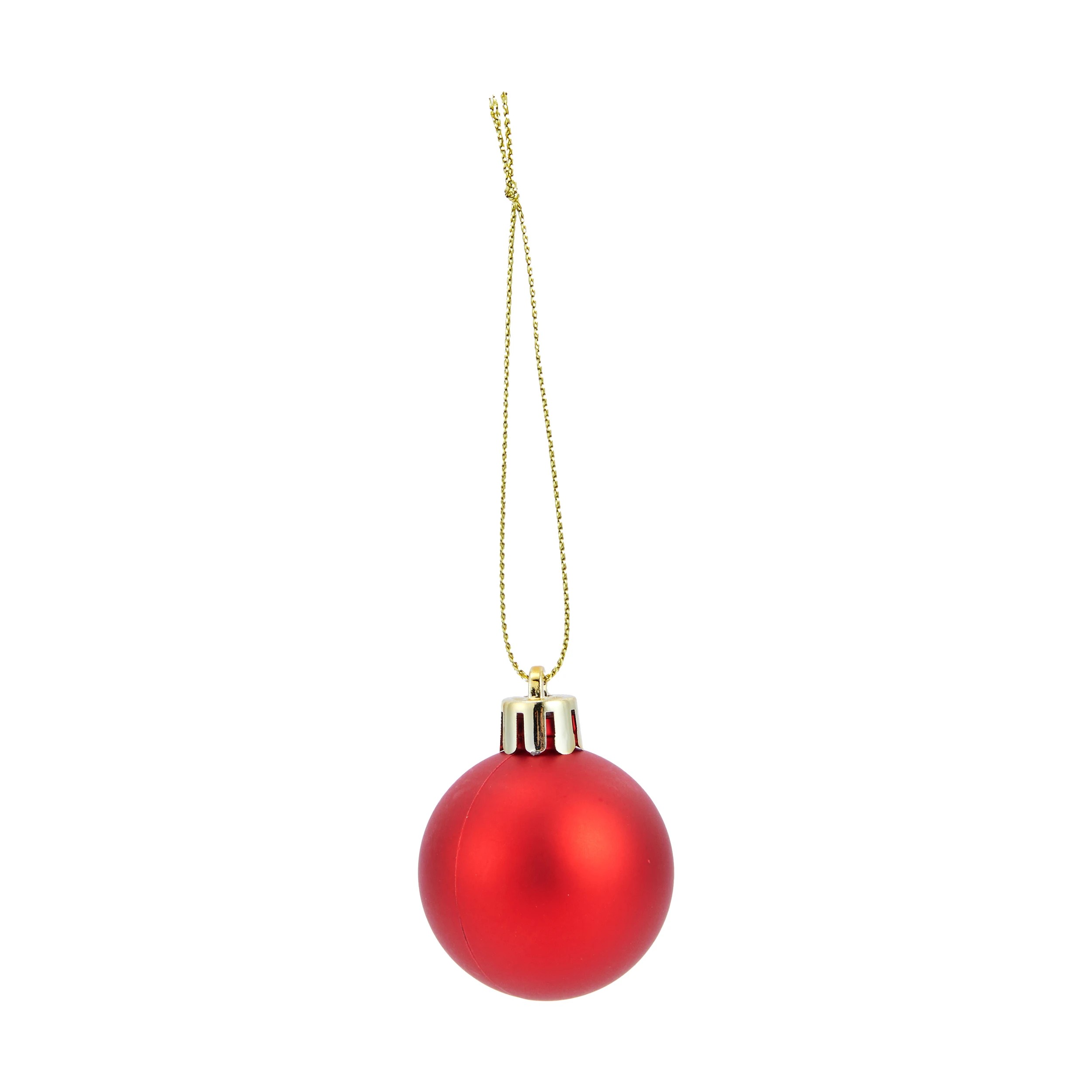 6 36 Pack 4cm Traditional Baubles, 6 of 9