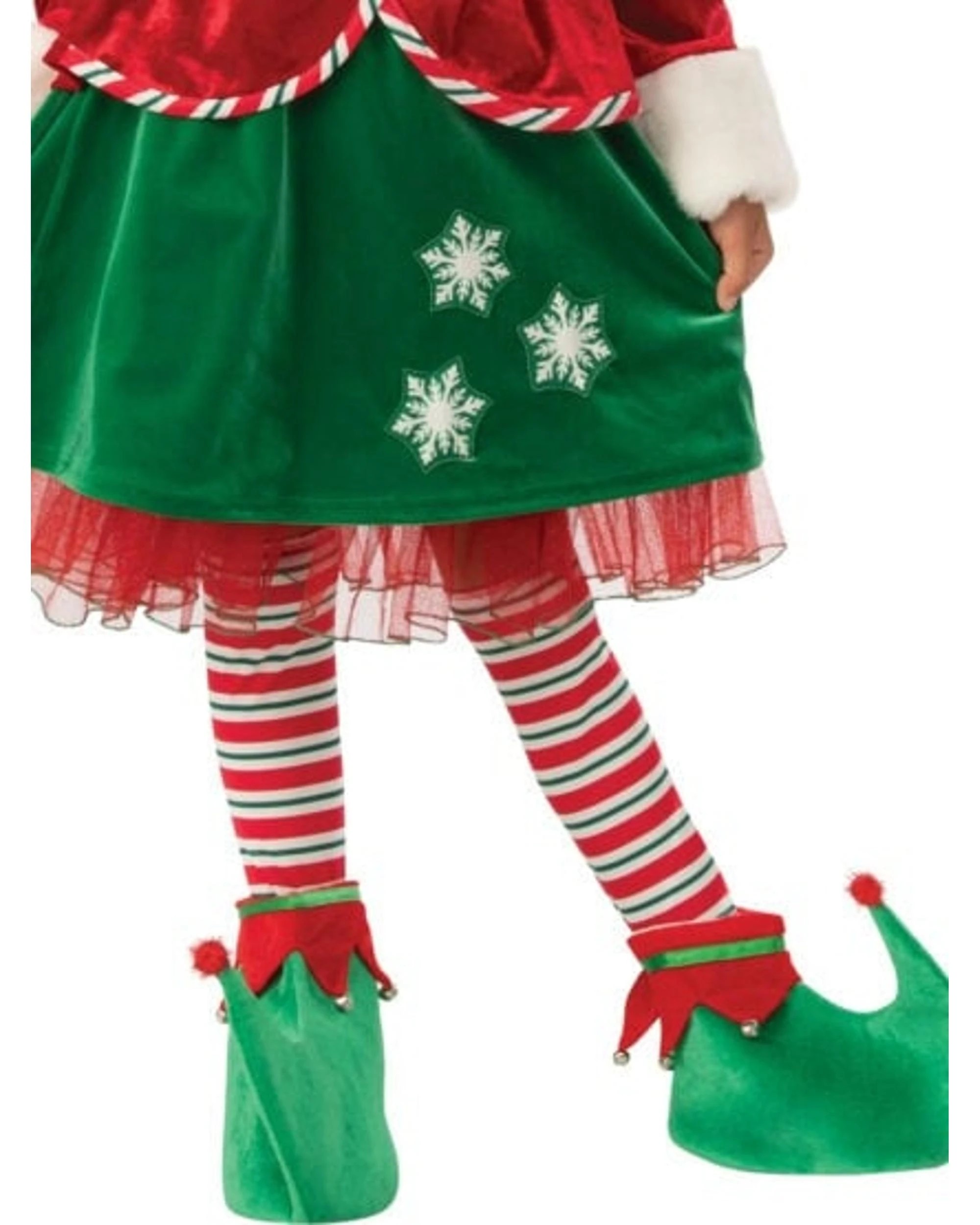 3 Elf Deluxe Child Girl Costume Size 8-10 Years, 3 of 4