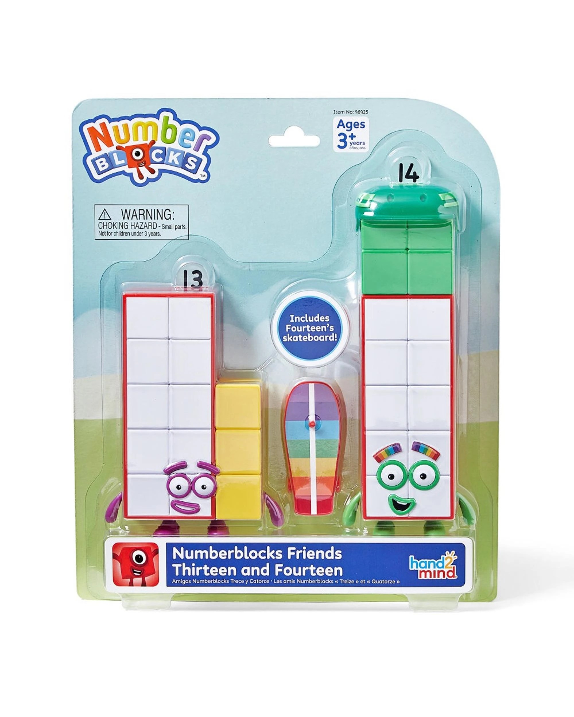 1 Numberblocks Friends Thirteen and Fourteen Figure Pack, 1 of 4