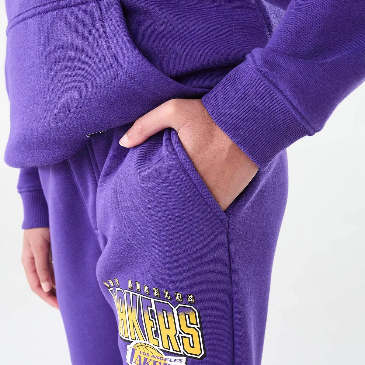 4 Official NBA Kids Trackpants Purple Lkrs 7cn2, 4 of 9