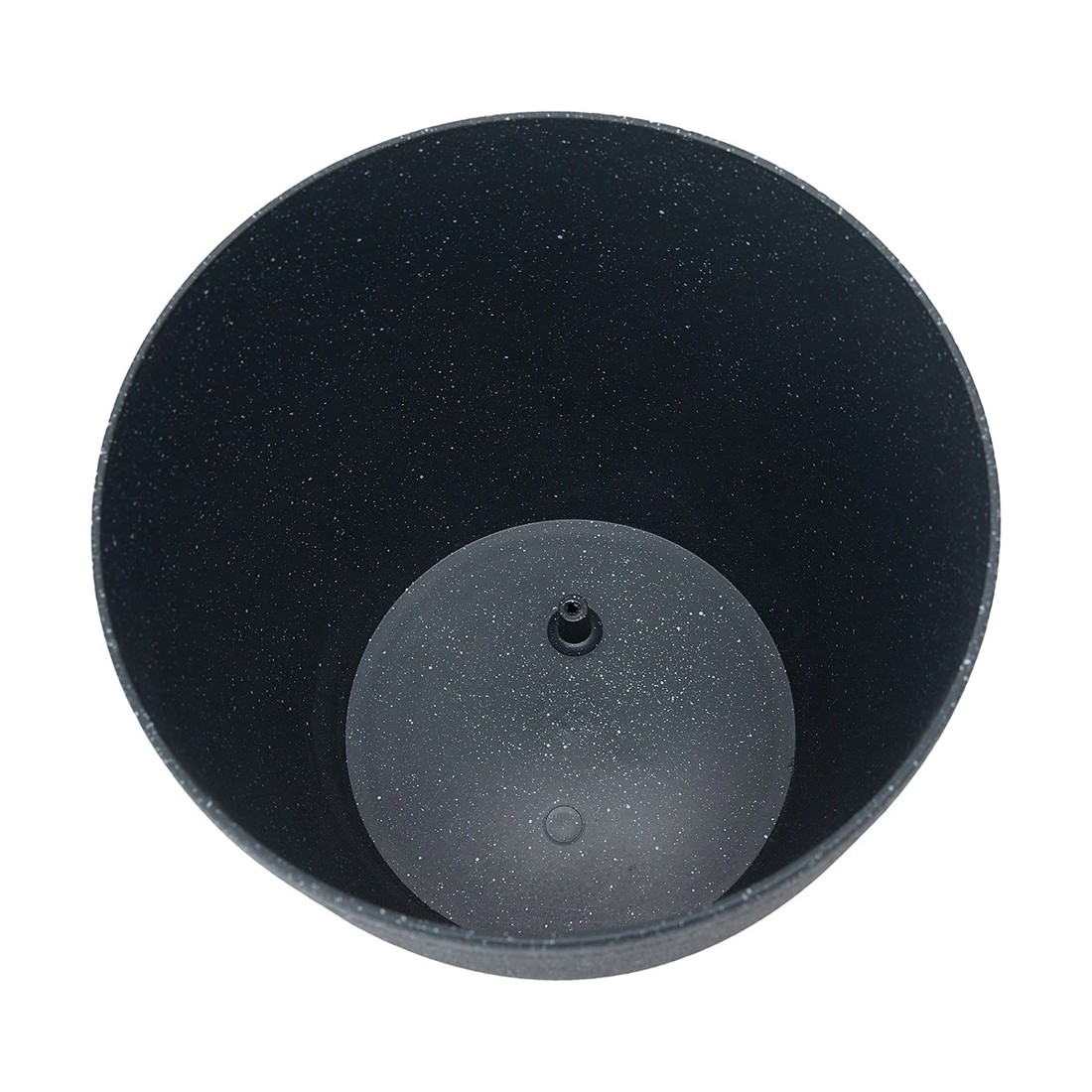 3 28cm Textured Pot - Grey, 3 of 5