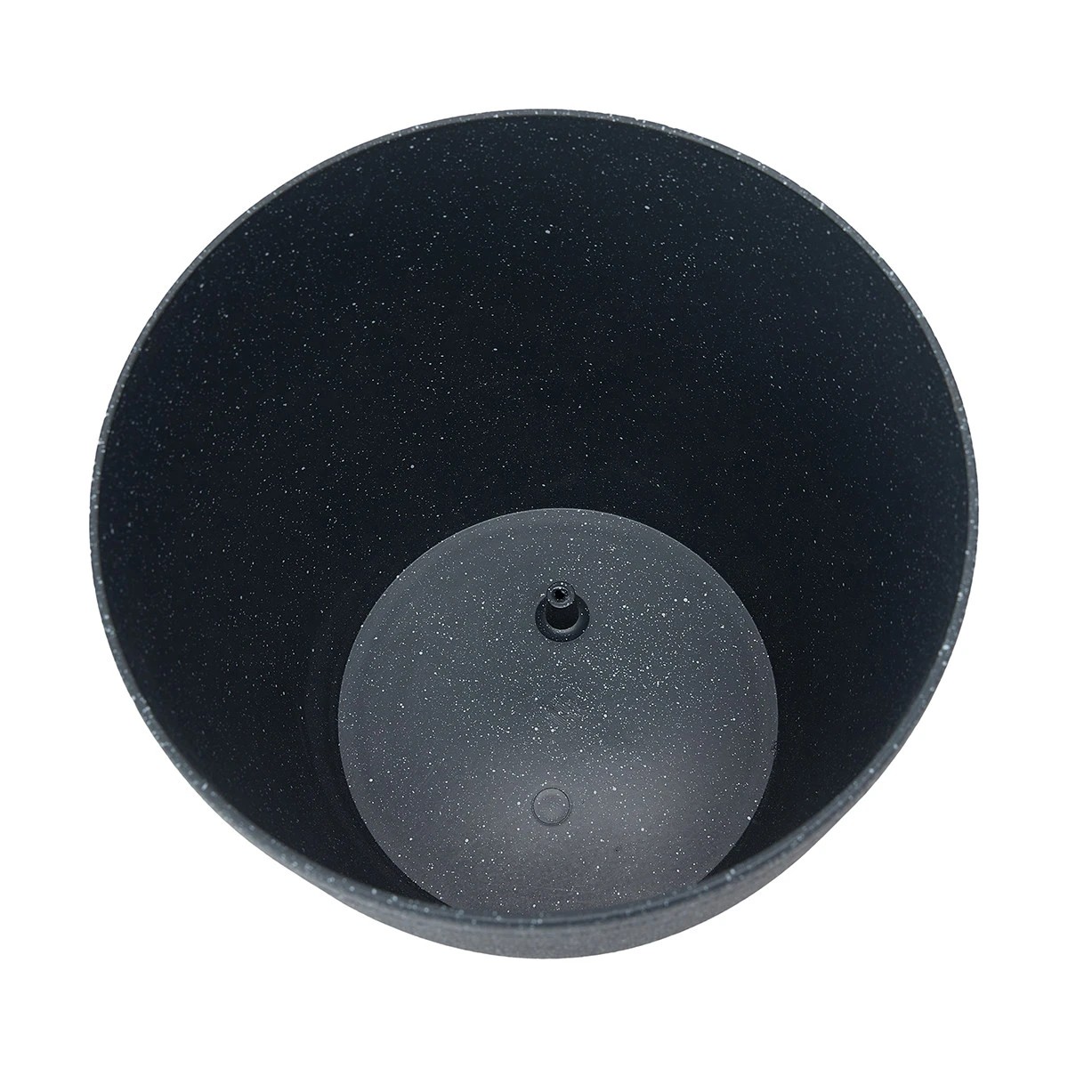 3 28cm Textured Pot - Grey, 3 of 5